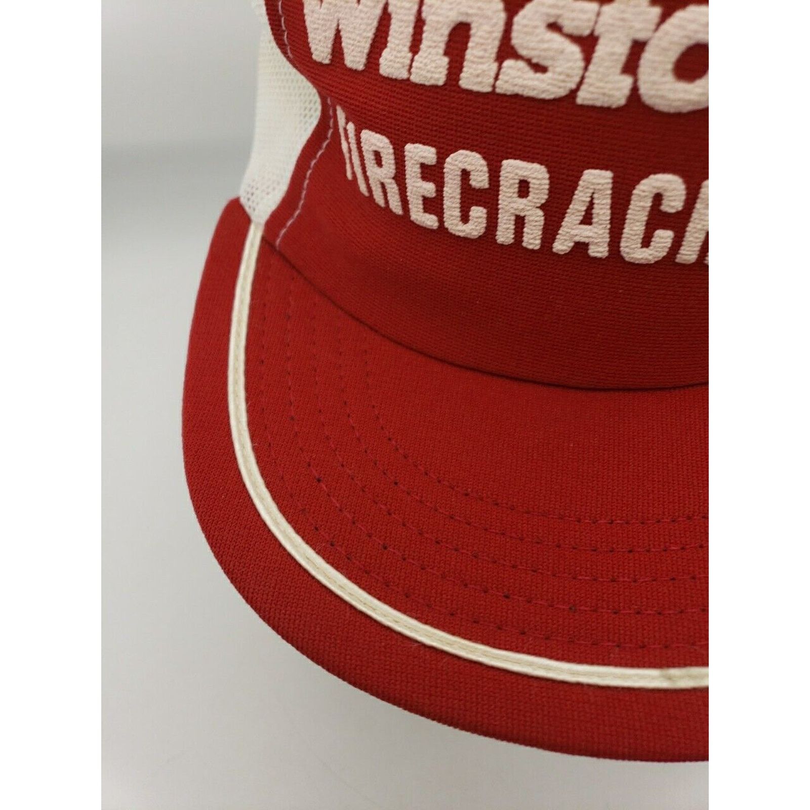 Other 70s 80s Winston Cup Firecracker 400 NASCAR Truckers Hat USA Size ONE SIZE - 6 Thumbnail
