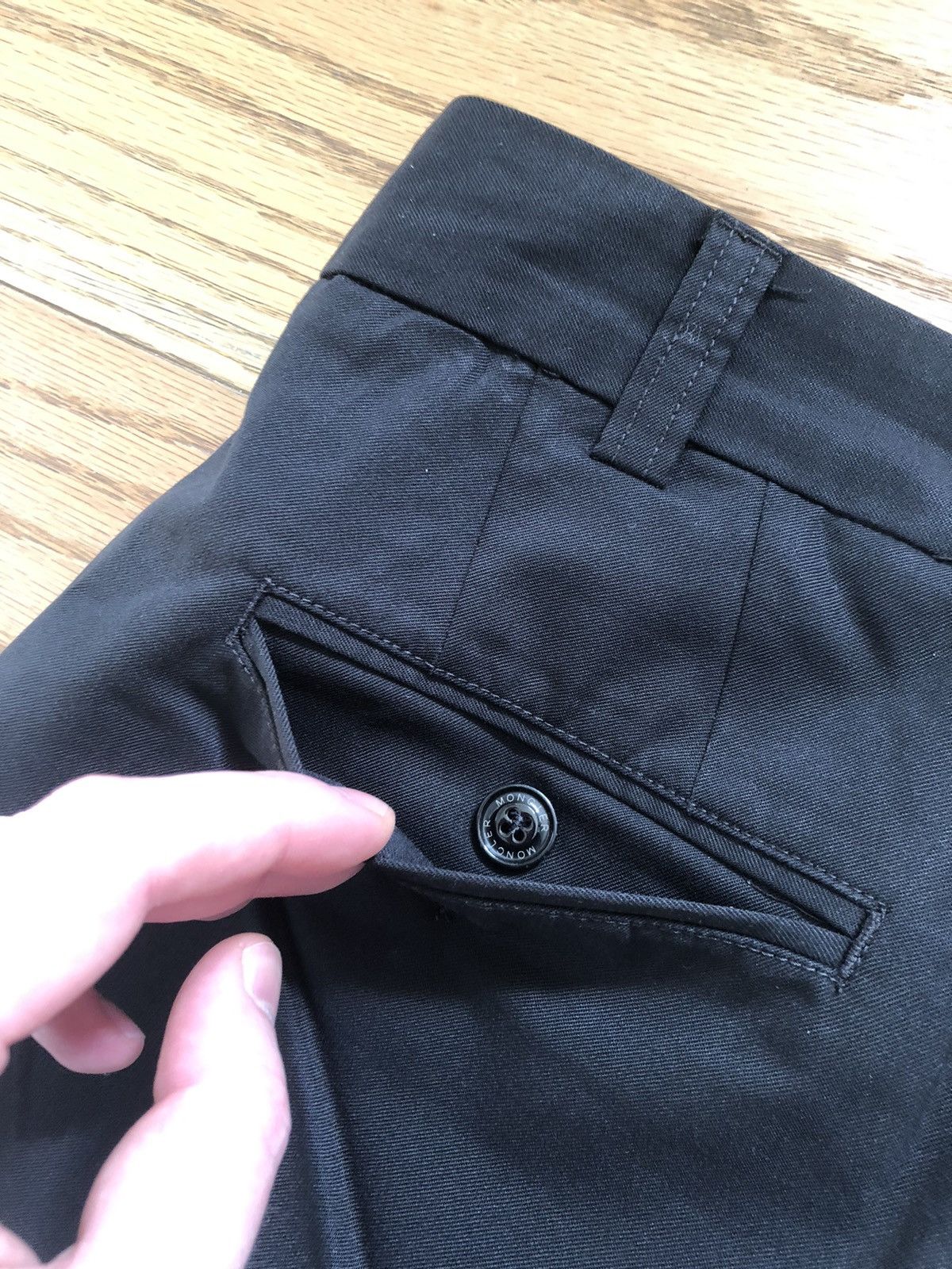 Moncler Moncler Black Trousers Size US 30 / EU 46 - 3 Thumbnail