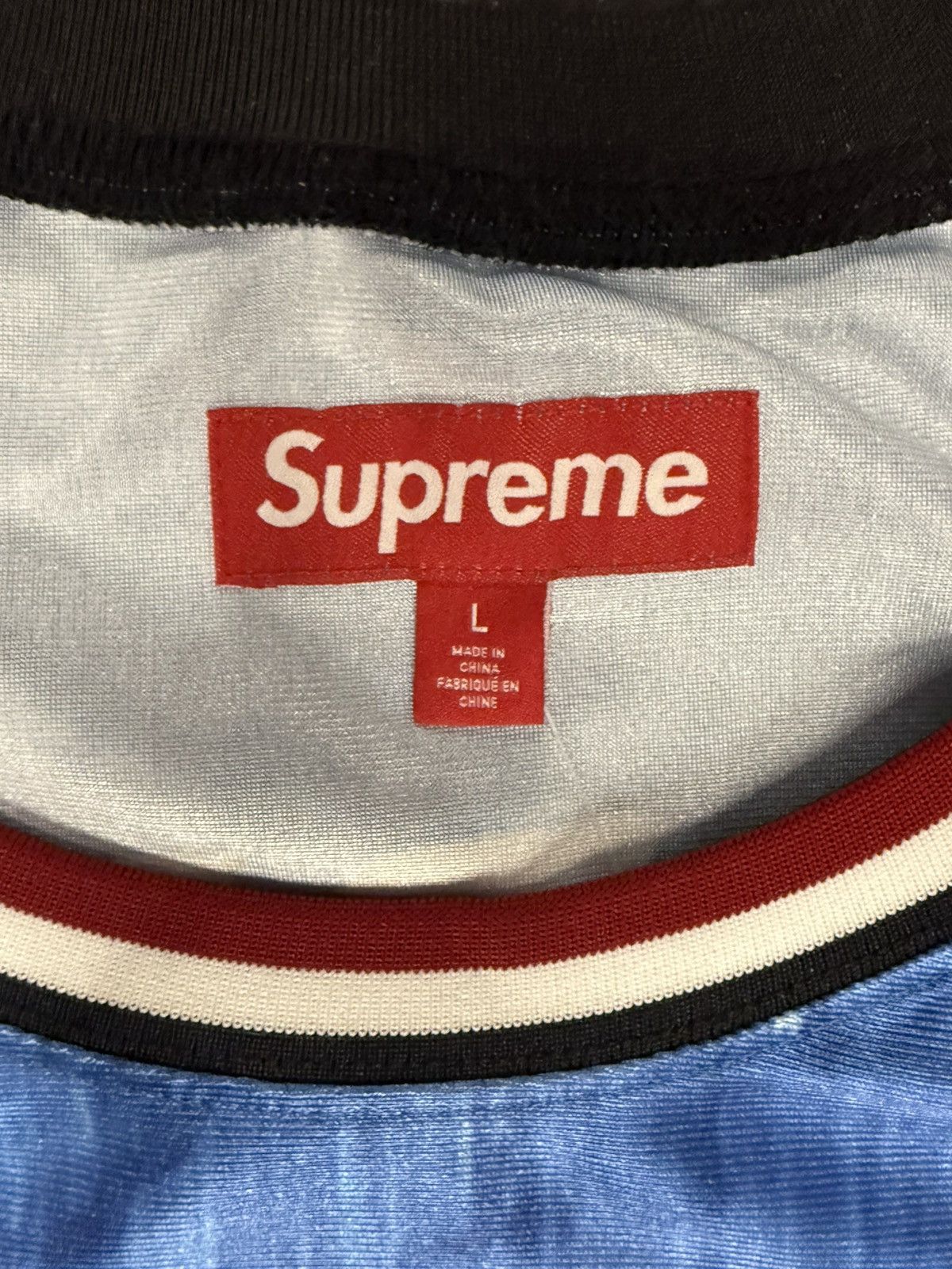 Supreme Supreme Basketball Jersey Size US L / EU 52-54 / 3 - 3 Thumbnail