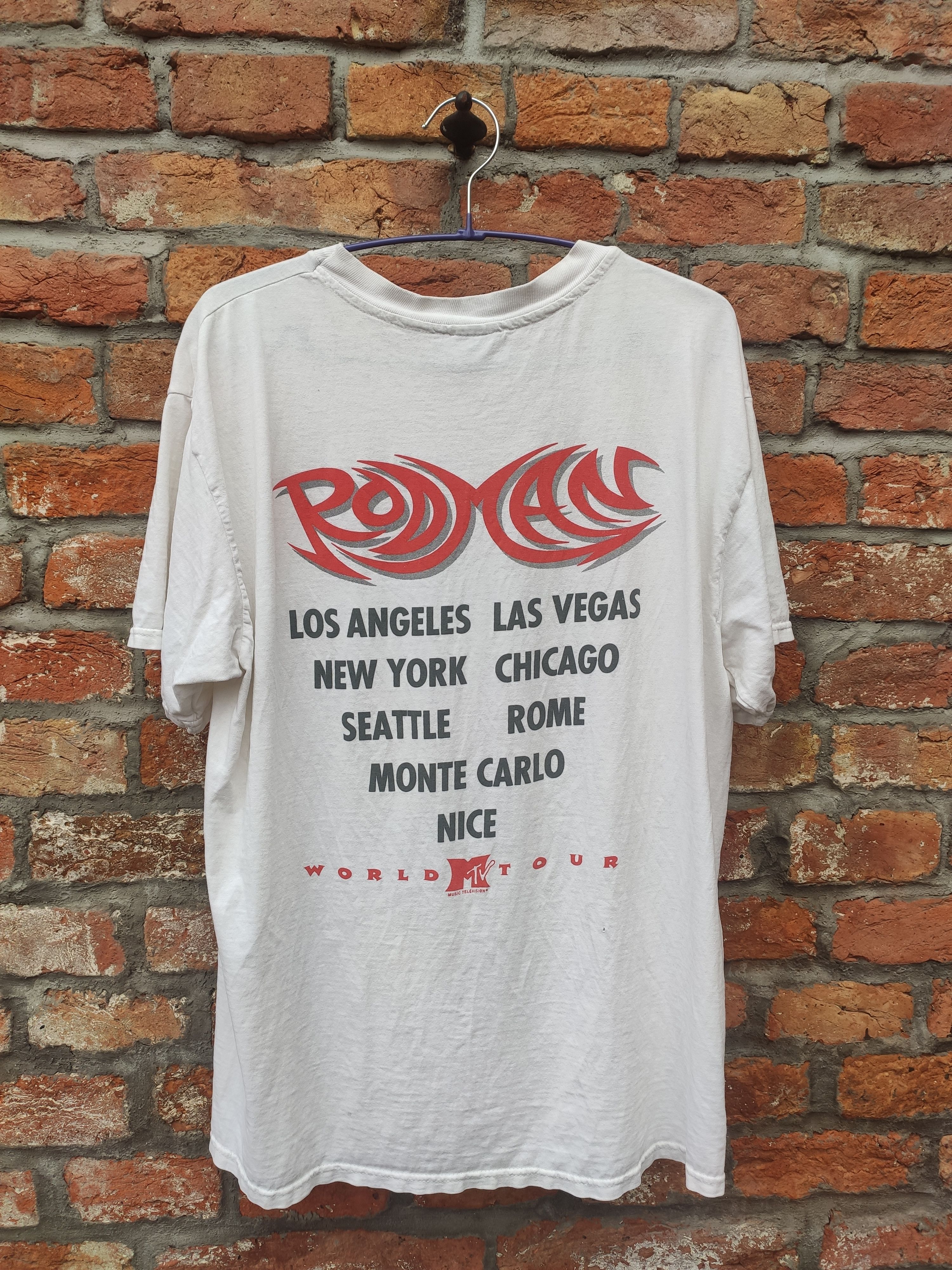 Champion × Mtv × Vintage Dennis Rodman 1996 MTV World Tour by Champion Size US L / EU 52-54 / 3 - 2 Thumbnail