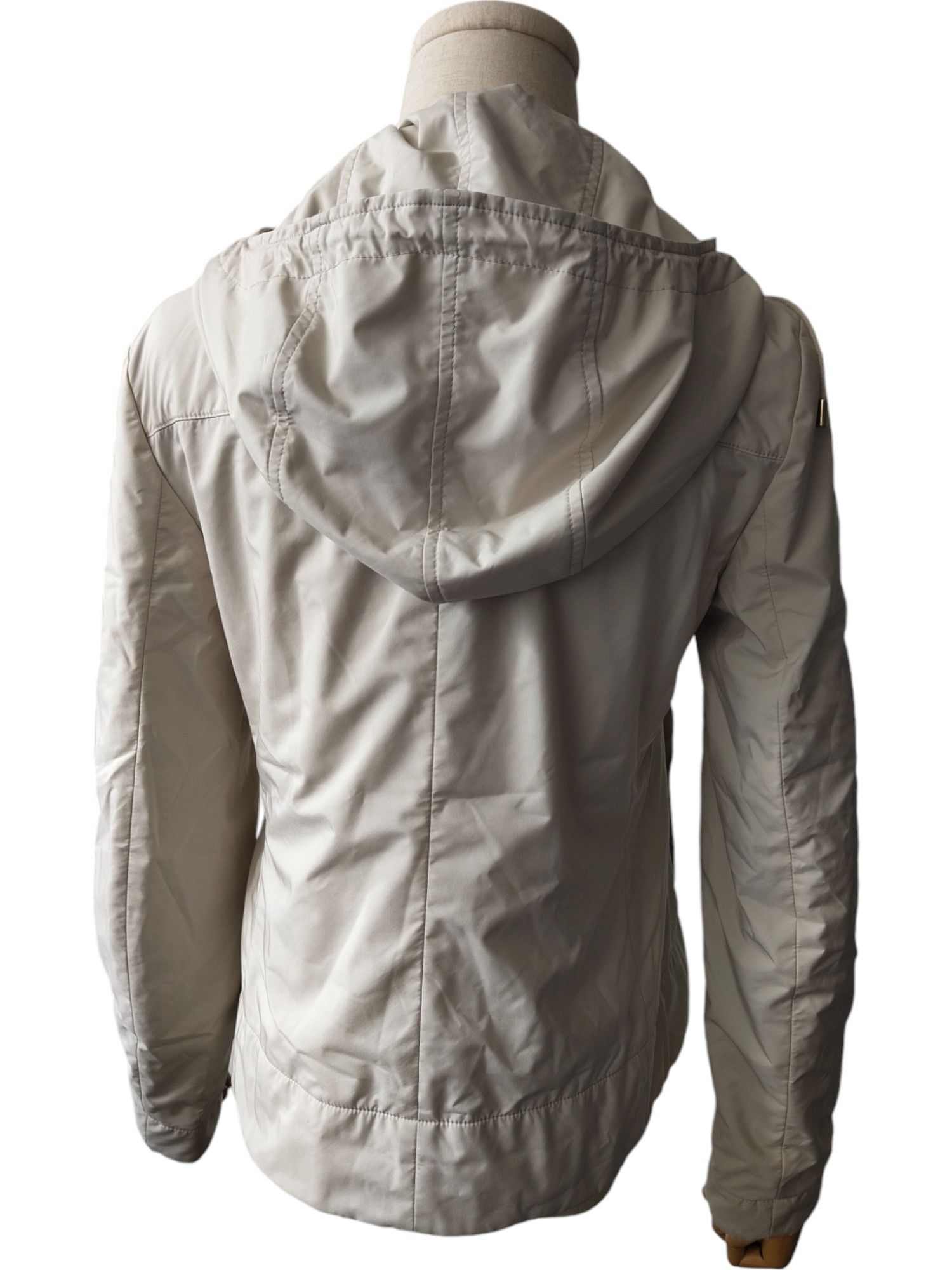 Loro Piana Beige Storm System Lightweight Doublet Breasted Jacket Size XS / US 0-2 / IT 36-38 - 5 Thumbnail