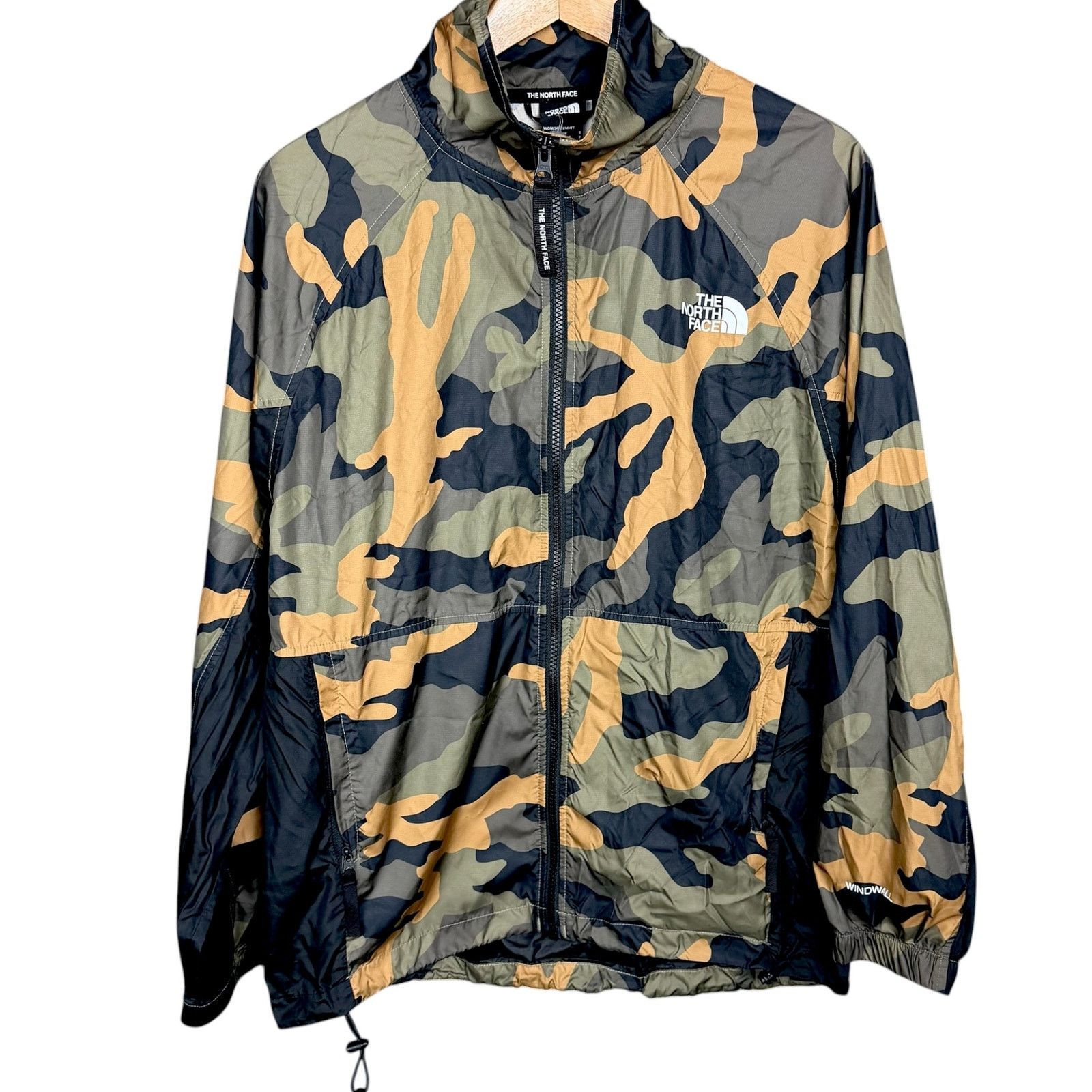 The North Face The North Face Windwall Women's Small Camouflage Jacket Size S / US 4 / IT 40 - 2 Thumbnail