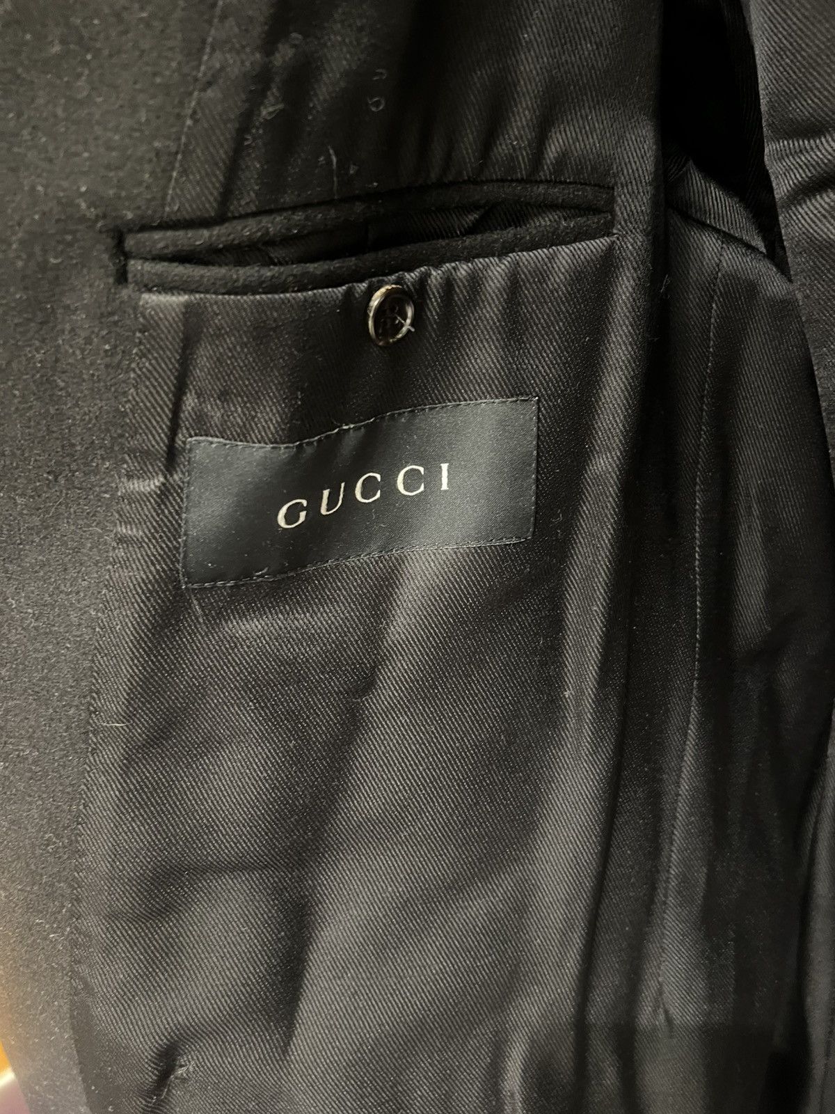 Gucci Gucci heavy wool coat Size US L / EU 52-54 / 3 - 2 Thumbnail