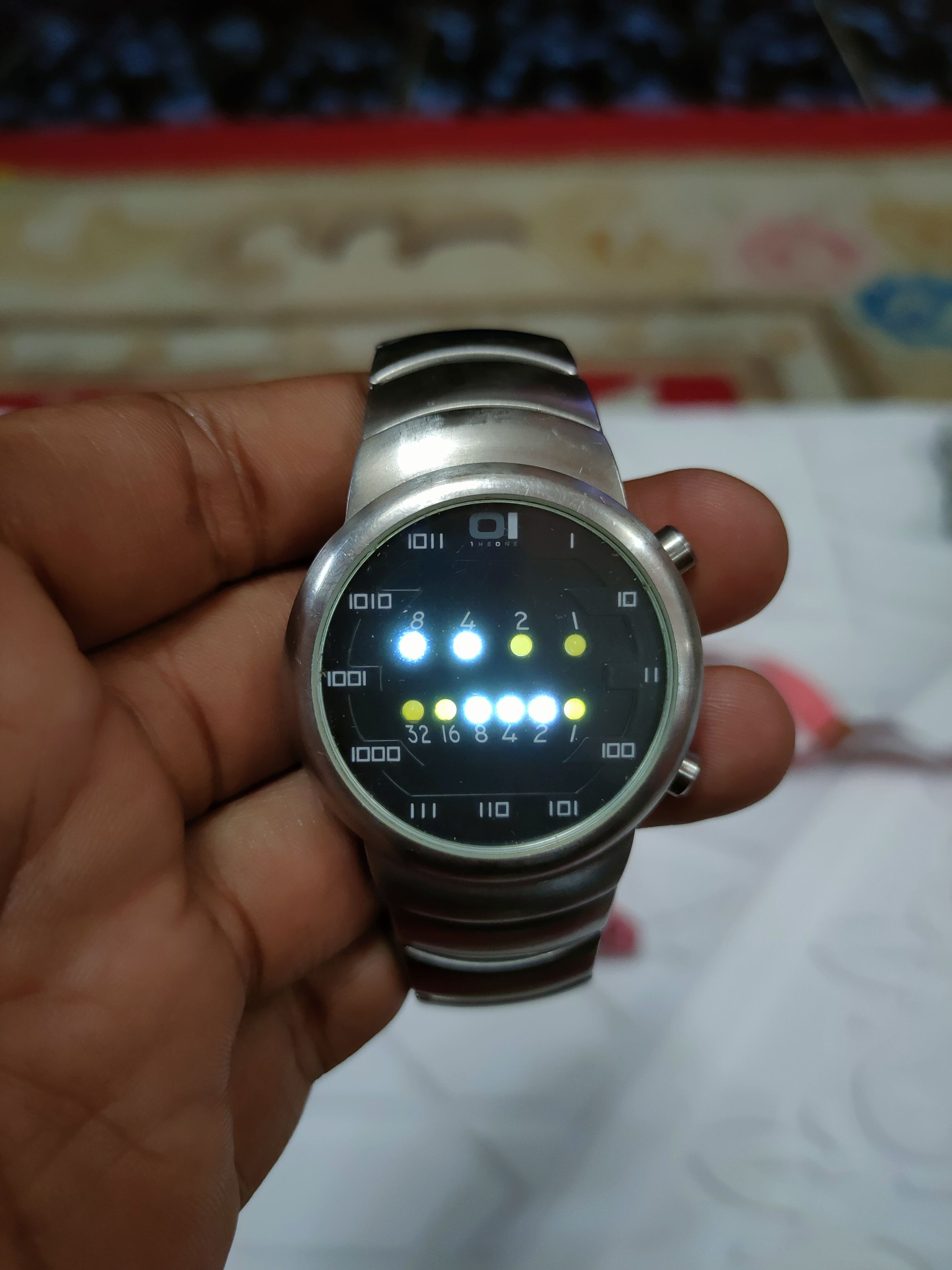 Japanese Brand × Very Rare × Watch DL 01 The One Samui Moon binary time