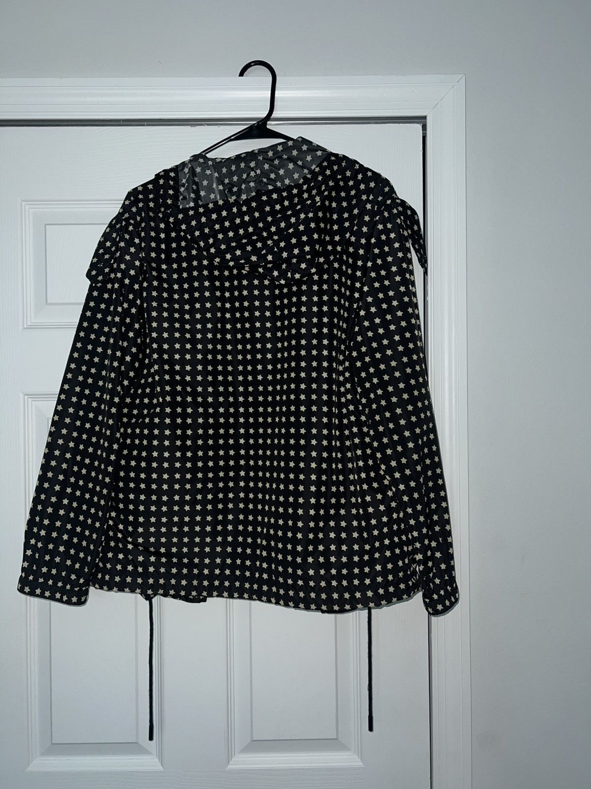 Saint Laurent Paris Star print windbreaker Size US S / EU 44-46 / 1 - 2 Thumbnail