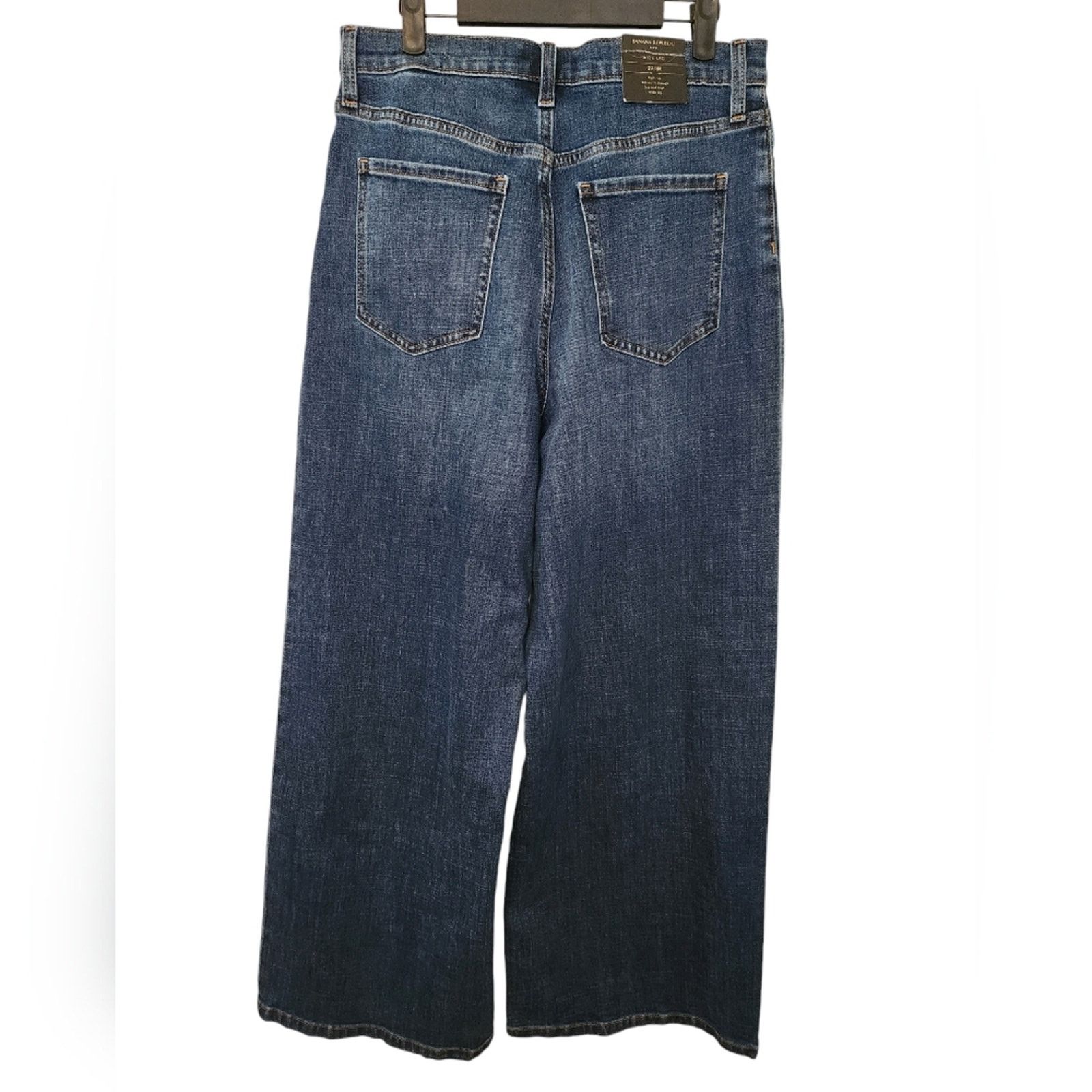 Banana Republic Banana Republic NWT Sedona Wide Leg High Waist Jeans 29/8 Size 29" - 2 Thumbnail