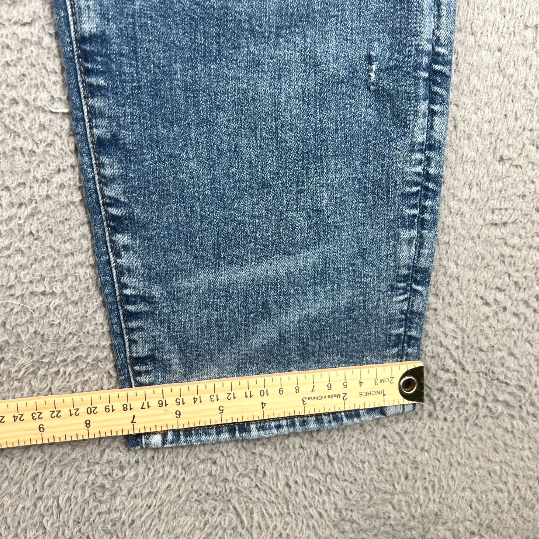 American Eagle Outfitters American Eagle Outfitters Jeans Men 36x30 Athletic Straight Denim Blue Medium Wash Size US 38 / EU 54 - 4 Thumbnail