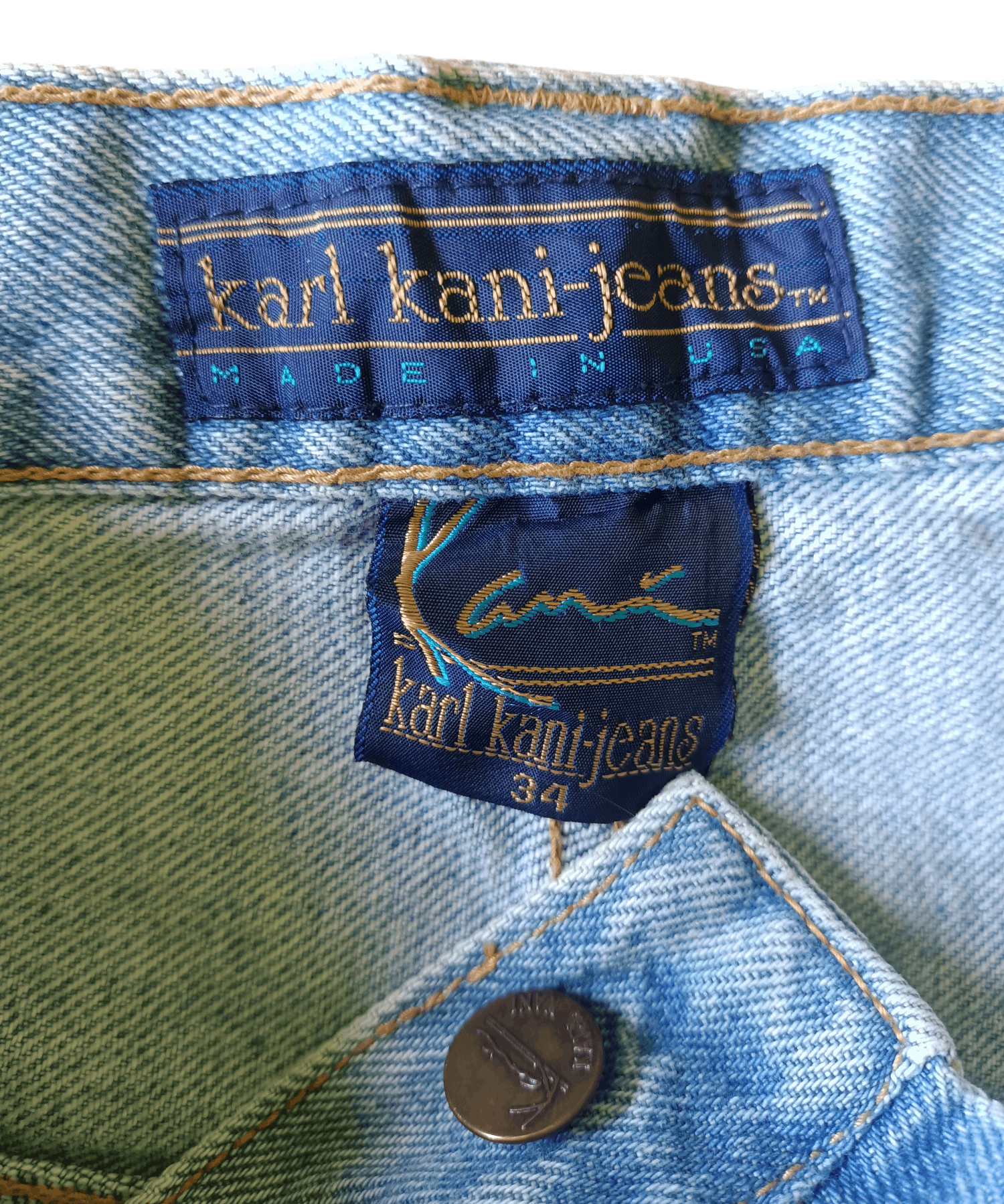 JNCO KARL KANI x JNCO x BAGGY JEANS x VINTAGE Size US 34 / EU 50 - 11 Thumbnail