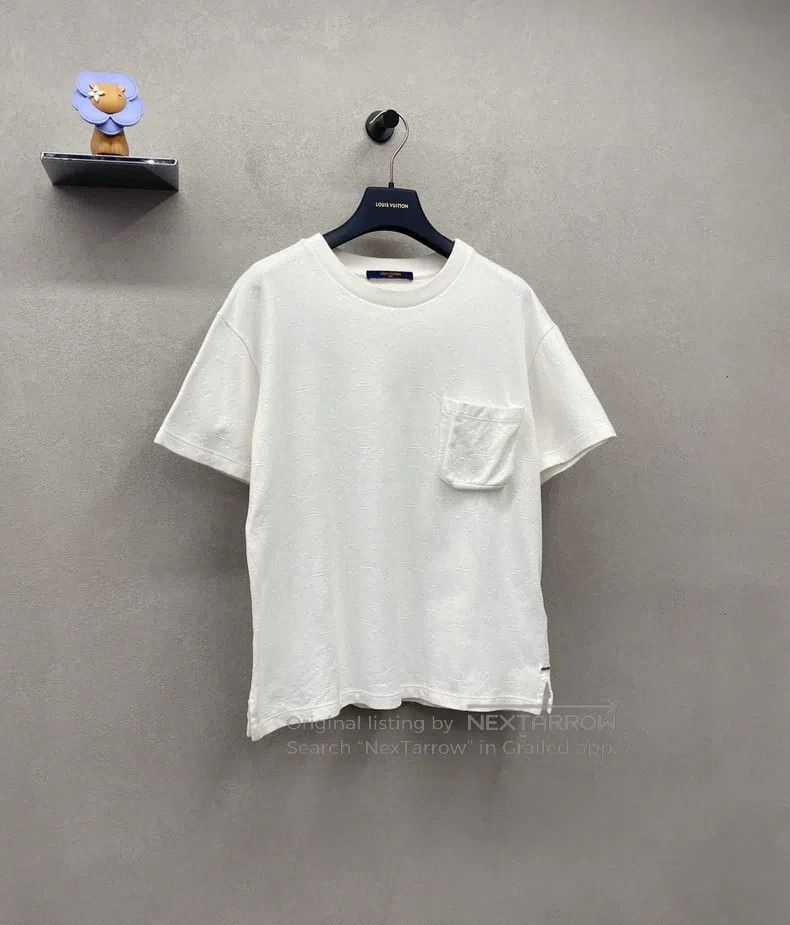 Louis Vuitton Louis Vuitton Dark stripe white pocket short sleeve Size US XS / EU 42 / 0 - 3 Thumbnail