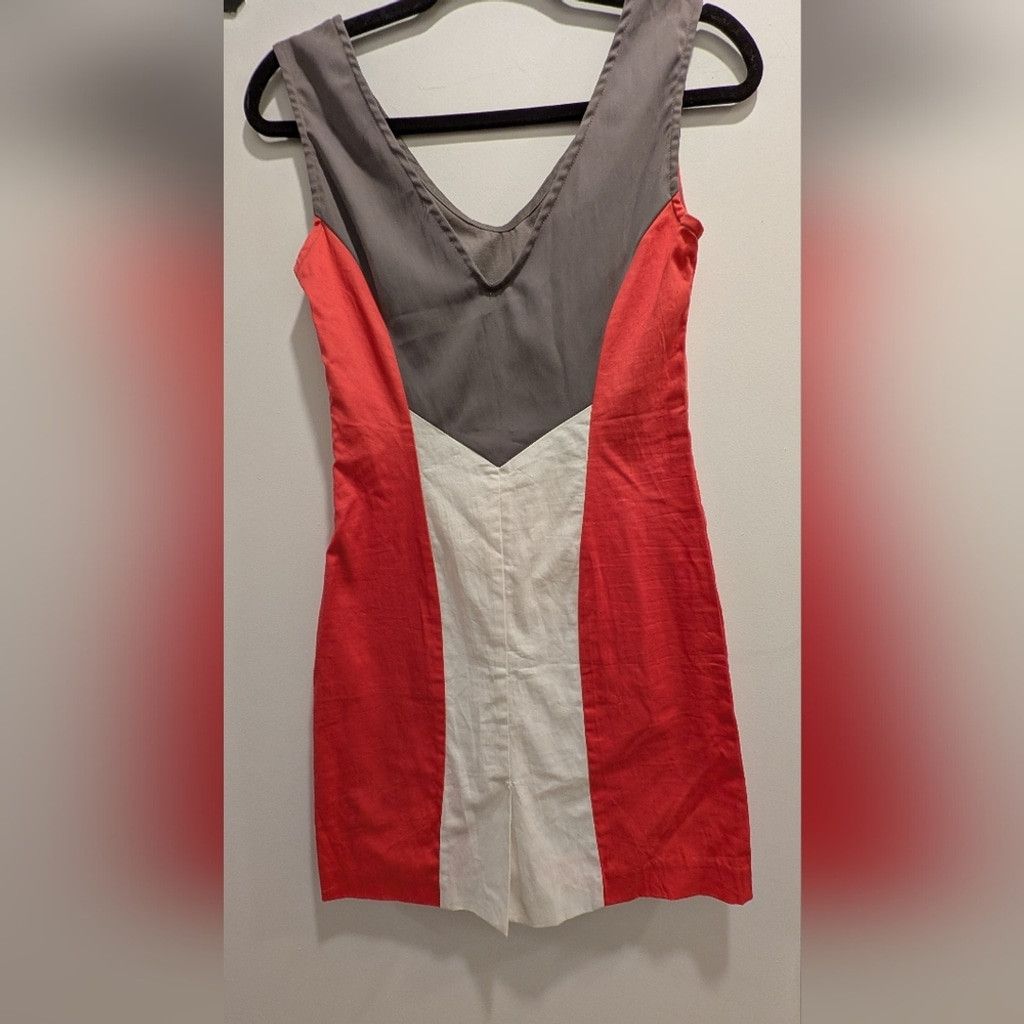 Frankie Morello Frankie Morello Colour Block Mini Dress Size M / US 6-8 / IT 42-44 - 4 Thumbnail
