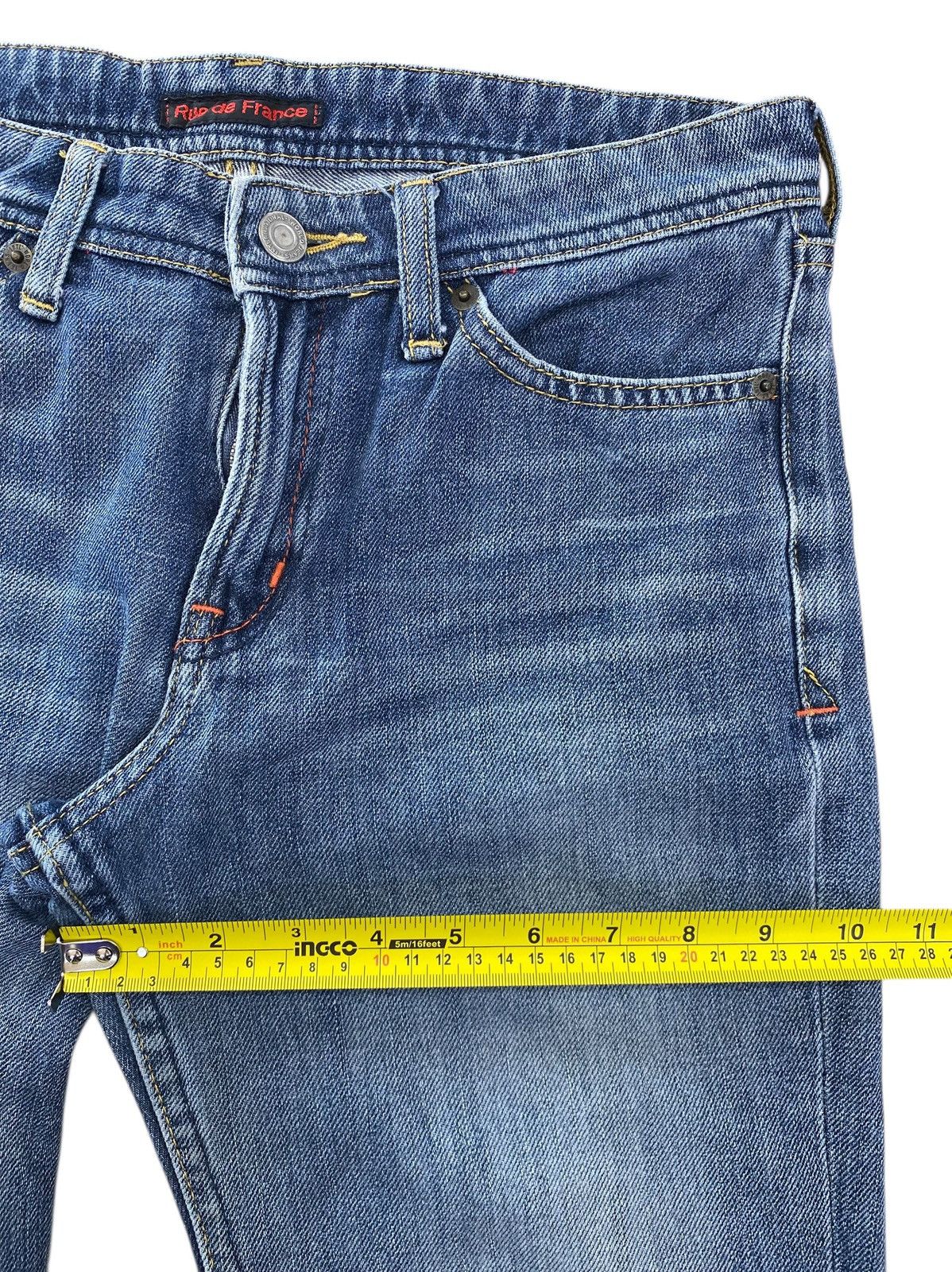 Japanese Brand Japanese Brand Whiskered Faded Wash Flare Style Size US 30 / EU 46 - 7 Thumbnail