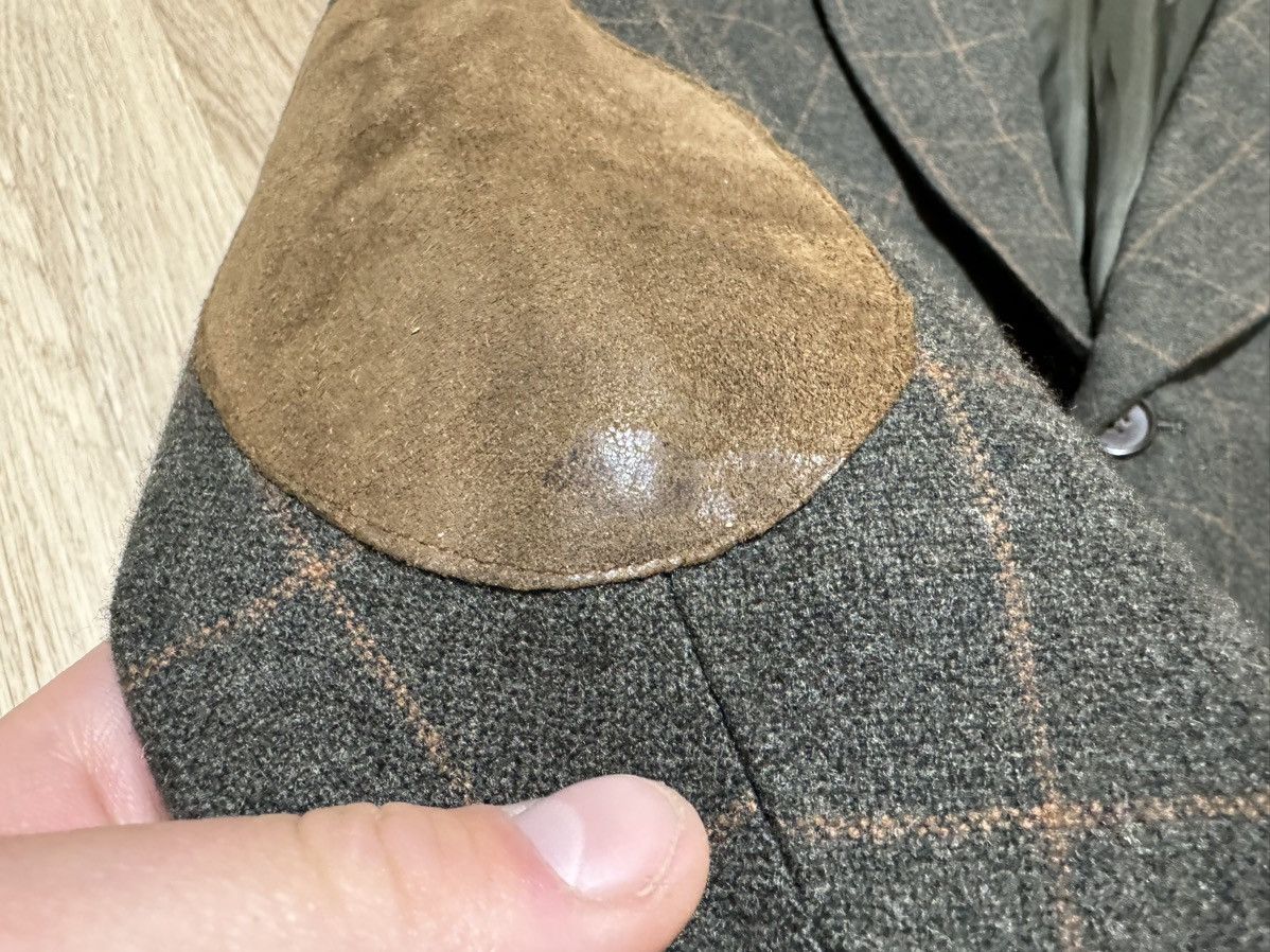 Corneliani × Designer Corneliani plaid wool cashmere blazer 48R Size 48R - 15 Thumbnail