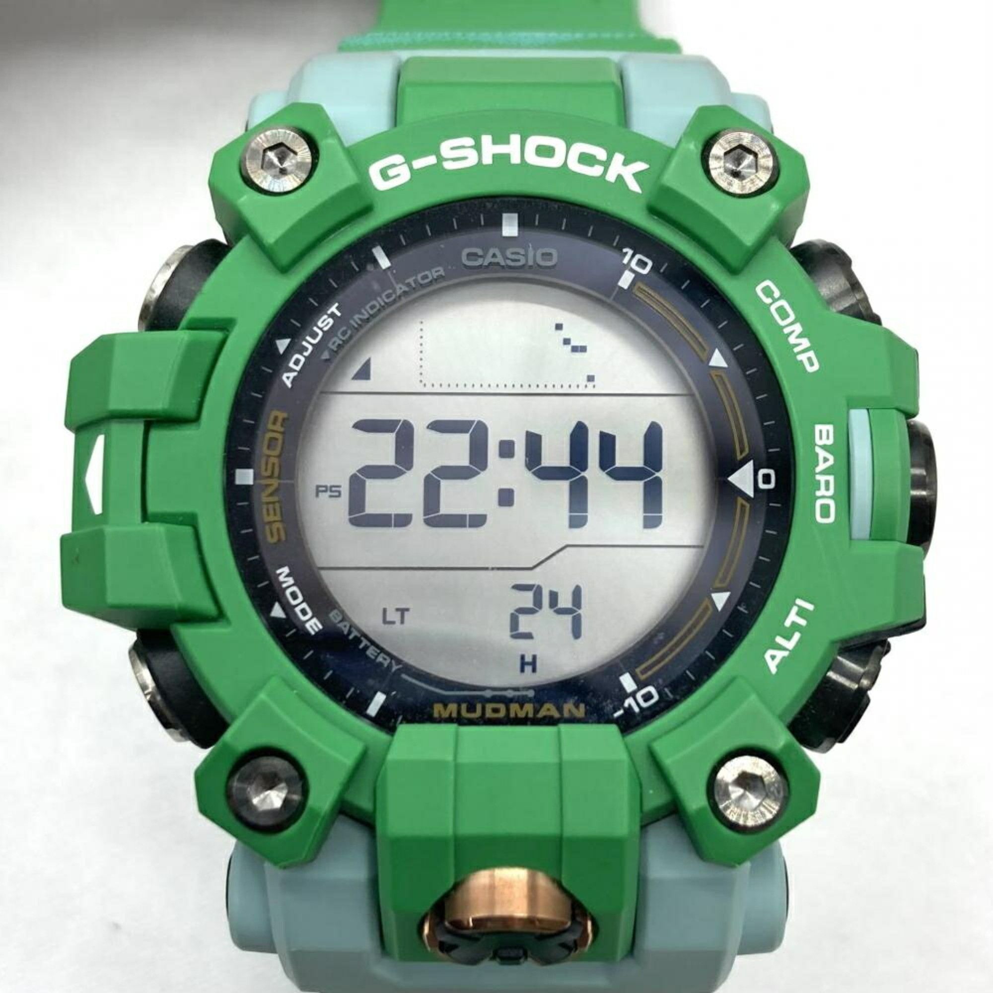 Casio CASIO G-SHOCK GW-9500KJ-3JR Casio G-Shock Radio Solar Green Earthwatch Size ONE SIZE - 1 Thumbnail