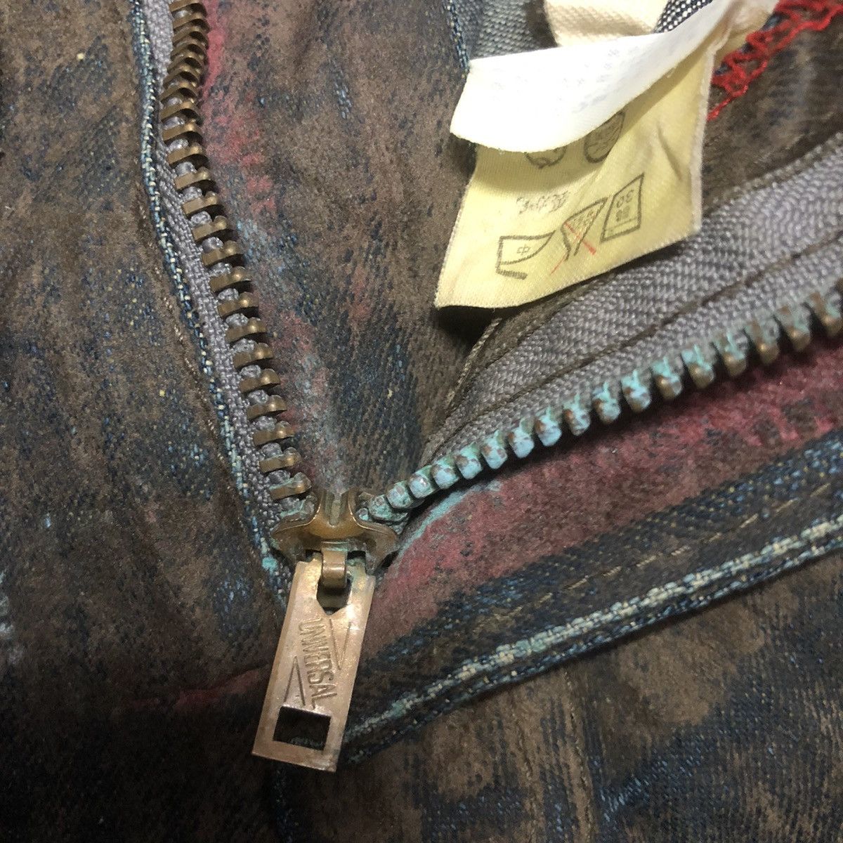 Le Grande Bleu (L.G.B.) Vintage Blue Way Denim Jeans Unisex Size US 28 / EU 44 - 14 Thumbnail
