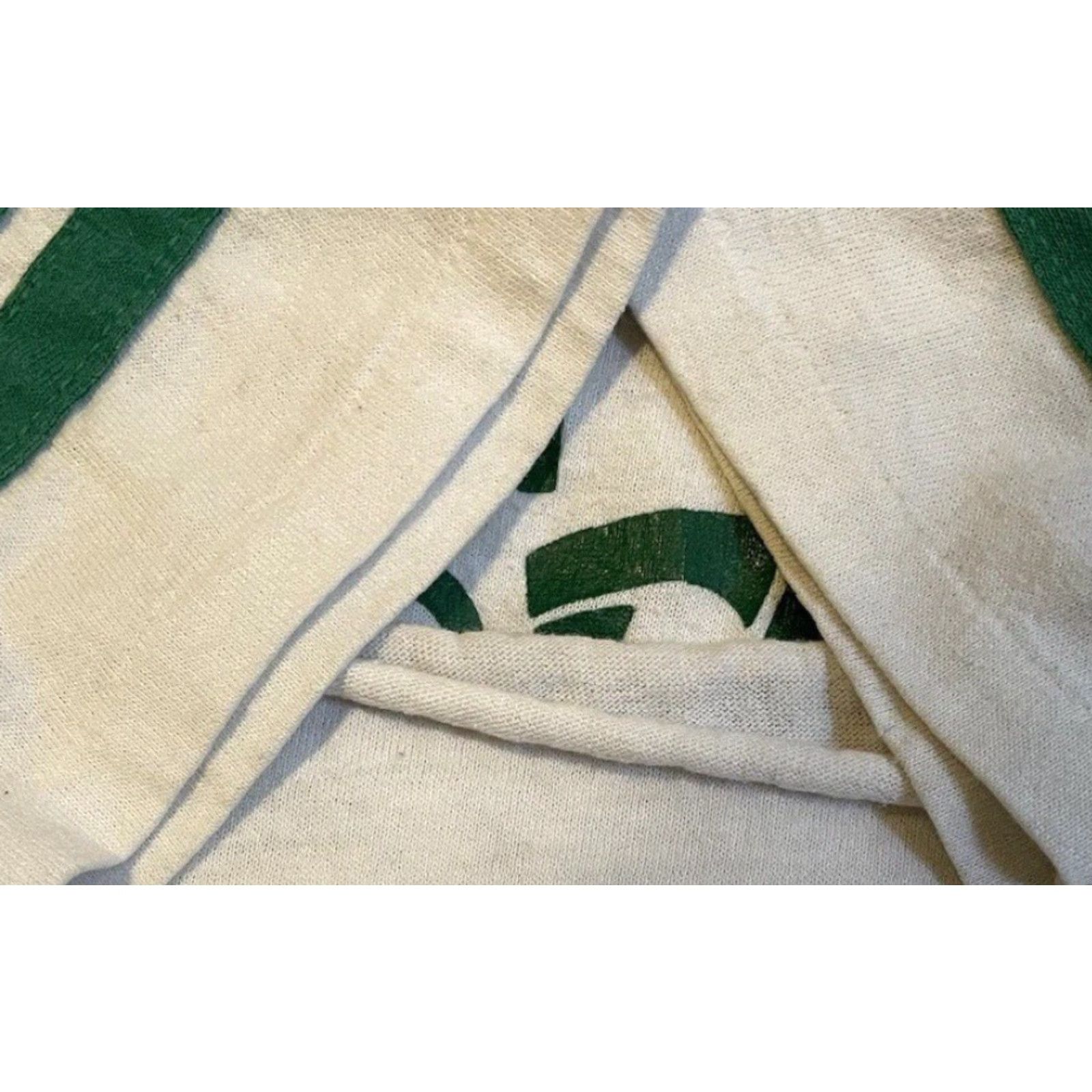 Vintage VINTAGE Vtg 80s General Cable Fiber Optics Faded Boxy Crop Shirt USA TV Tech Grunge 70s Size ONE SIZE - 3 Thumbnail