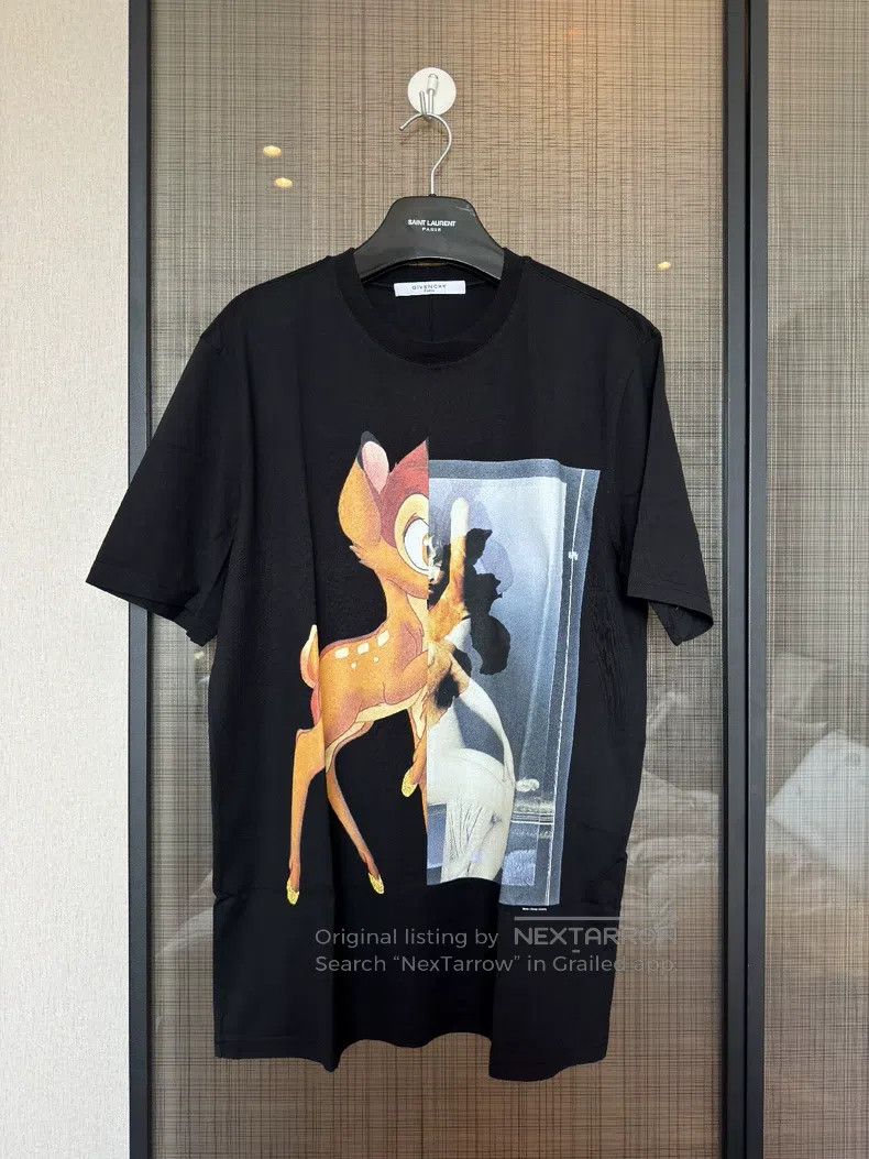 Givenchy Givenchy Bambi short sleeve T-shirt classic limited editio Size US M / EU 48-50 / 2 - 1 Thumbnail