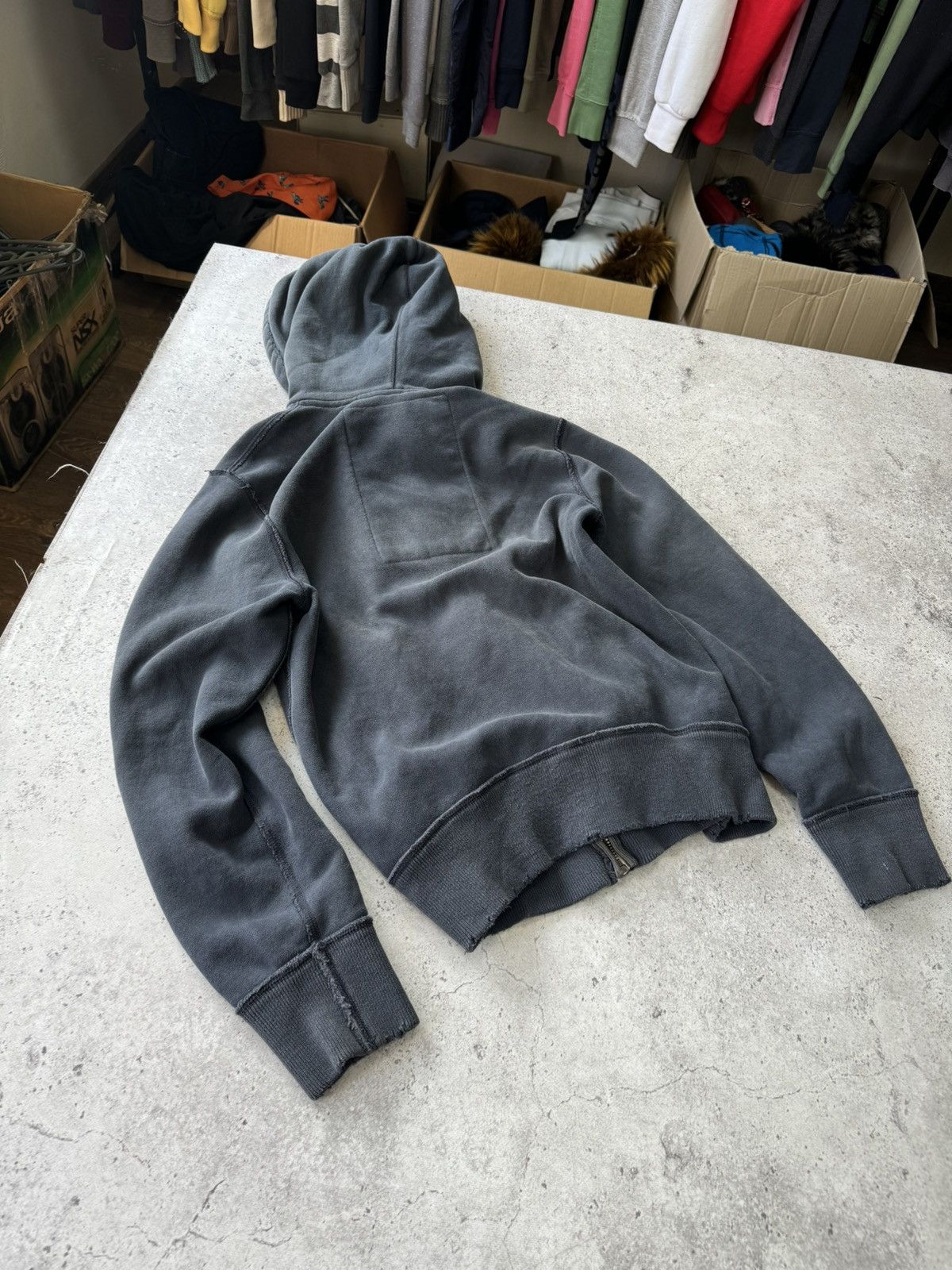 Abercrombie & Fitch Abercrombie & Fitch 00s Vintage Distressed Hoodie Size US S / EU 44-46 / 1 - 3 Thumbnail