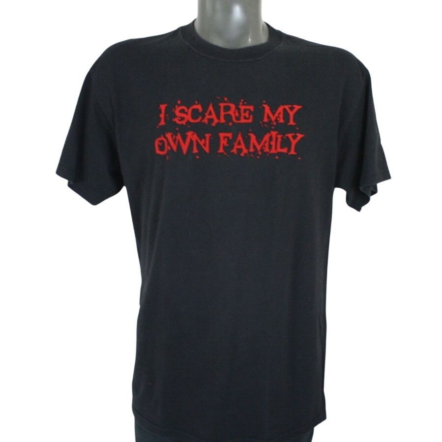 Vintage Y2K Delta Werewolf Goth T Shirt L Hot Topic Horror