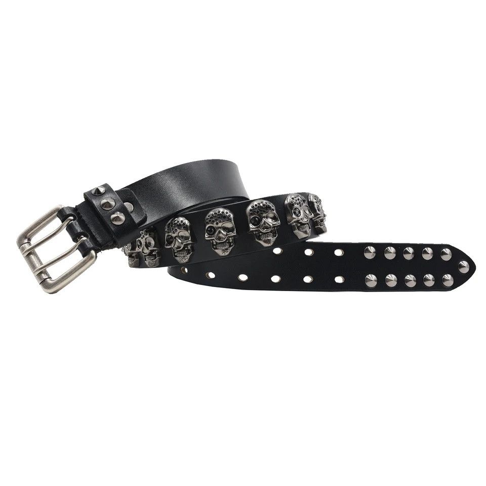 Japanese Brand Punk rock skull belt Size ONE SIZE - 1 Thumbnail
