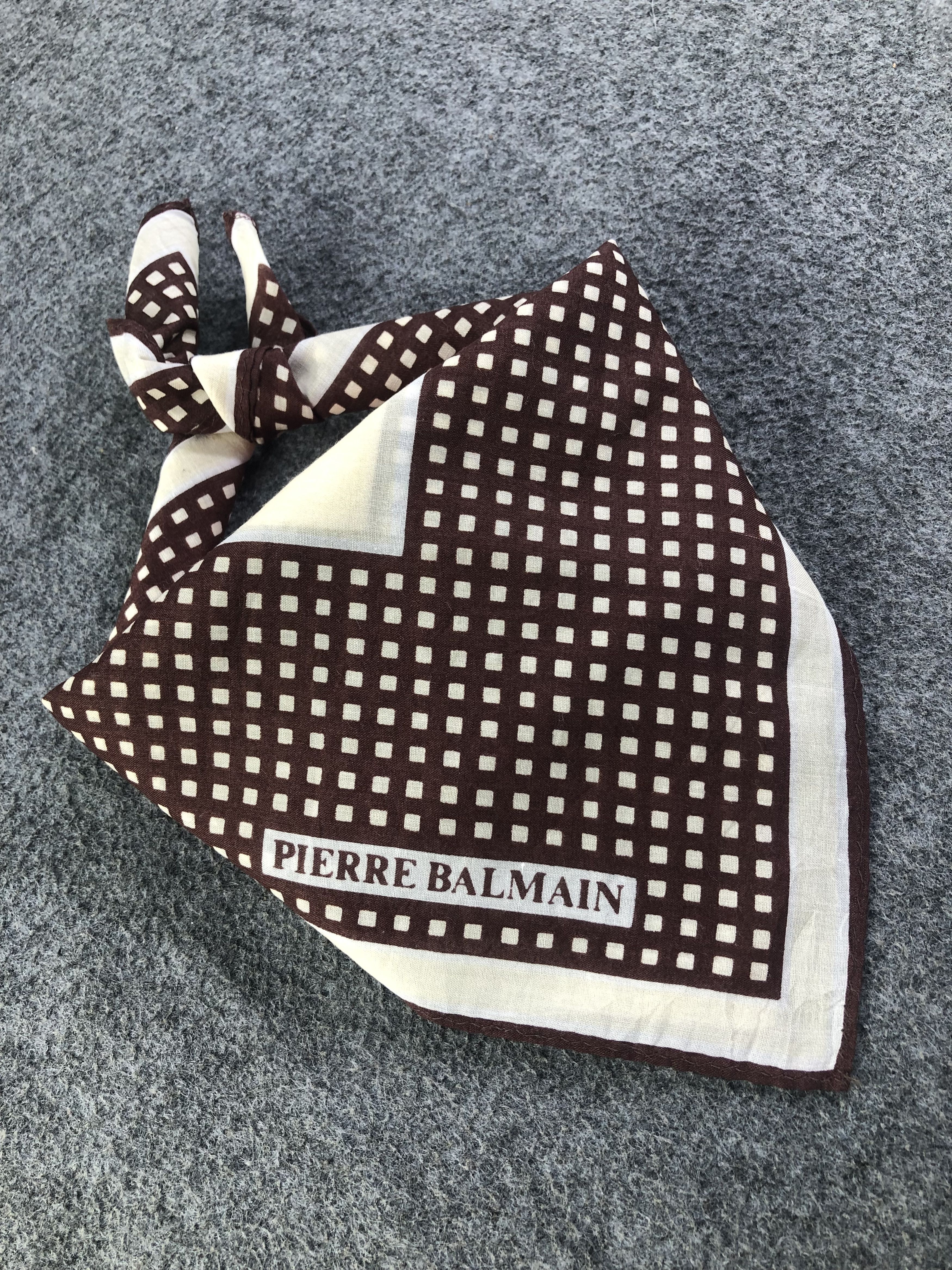 Pierre Balmain Pierre Balmain Handkerchief / Bandana / Neckerchief Size ONE SIZE - 1 Thumbnail