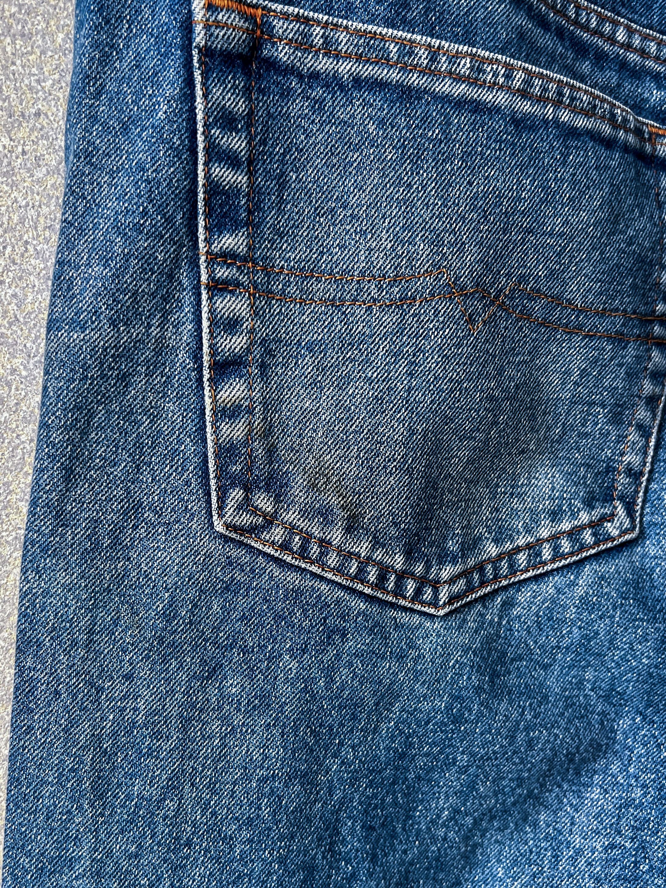 Jean × Valentino × Vintage VALENTINO Jeans Wash Blue Denim Vintage 90s Size US 38 / EU 54 - 8 Thumbnail