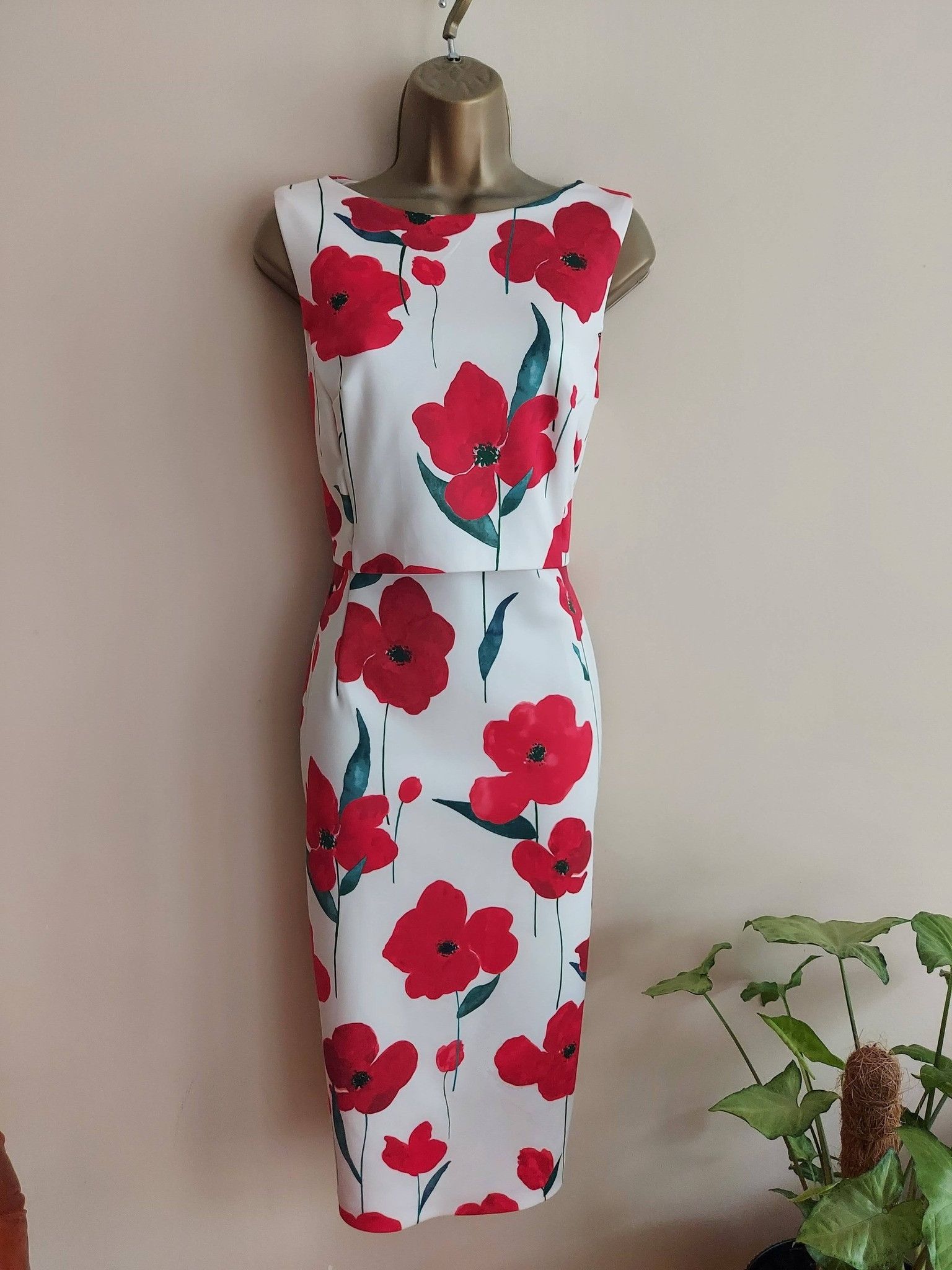Other PHASE EIGHT Lou-Poppy Floral Scuba Dress 40 Size L / US 10 / IT 46 - 2 Thumbnail