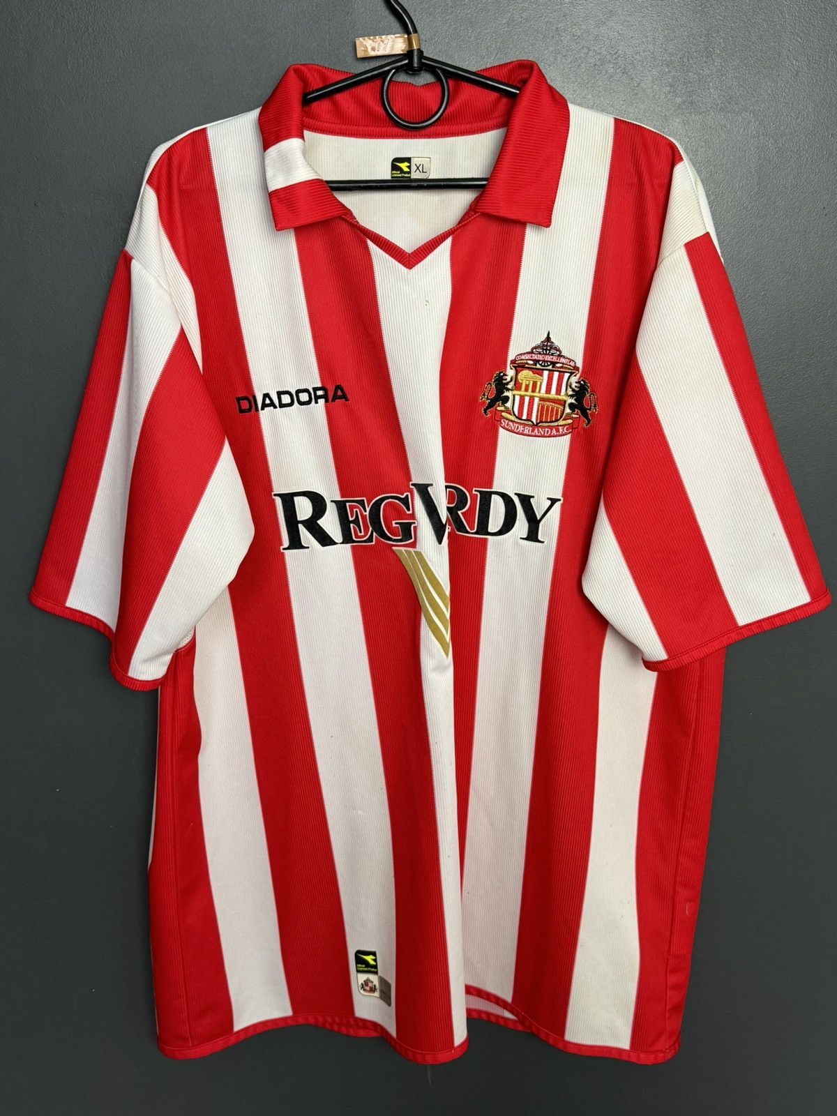 Diadora Sunderland 04/05 Home Football Jersey Size US XL / EU 56 / 4 - 1 Thumbnail