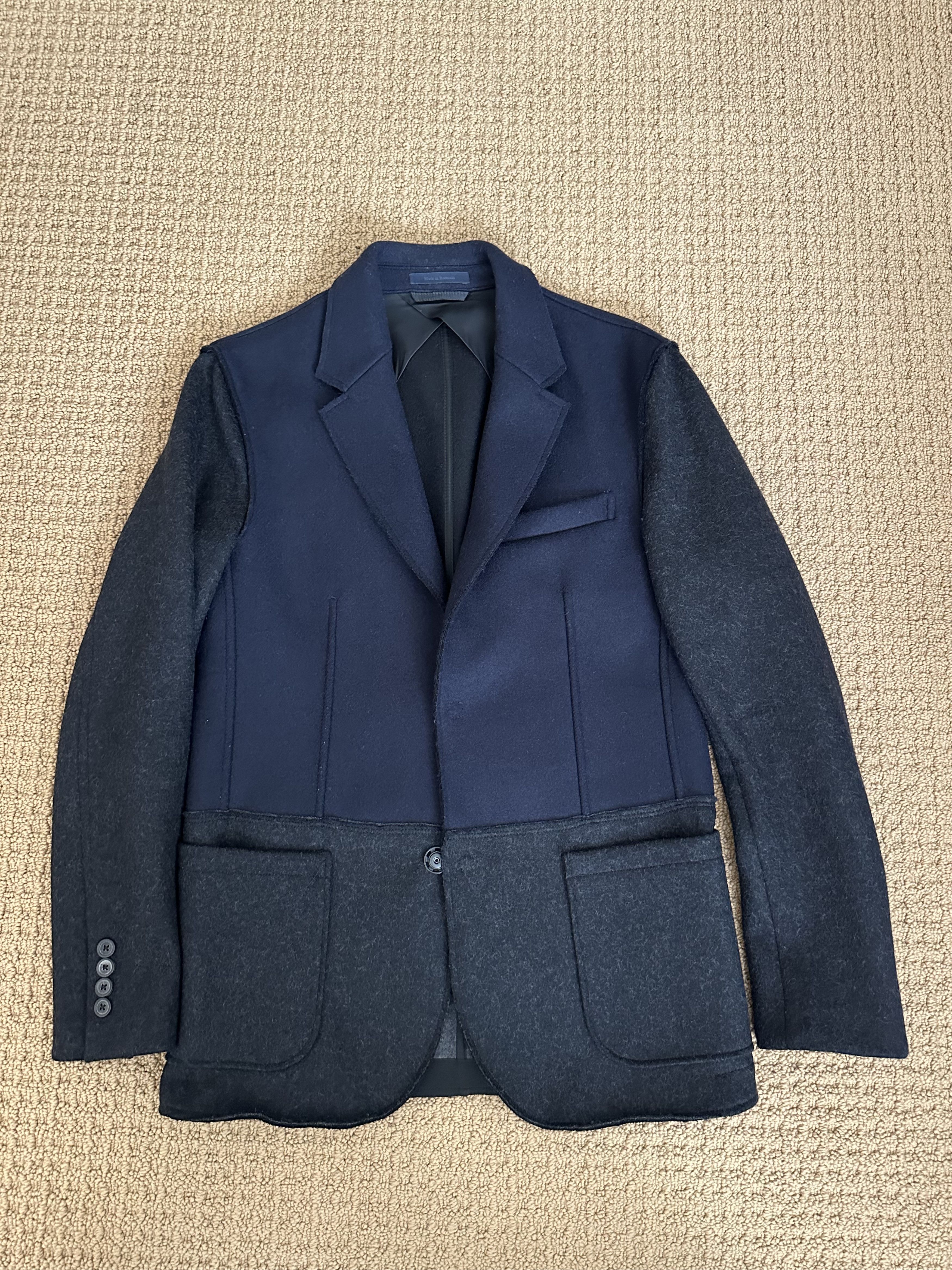 Lanvin Wool color block Size 36R - 1 Thumbnail