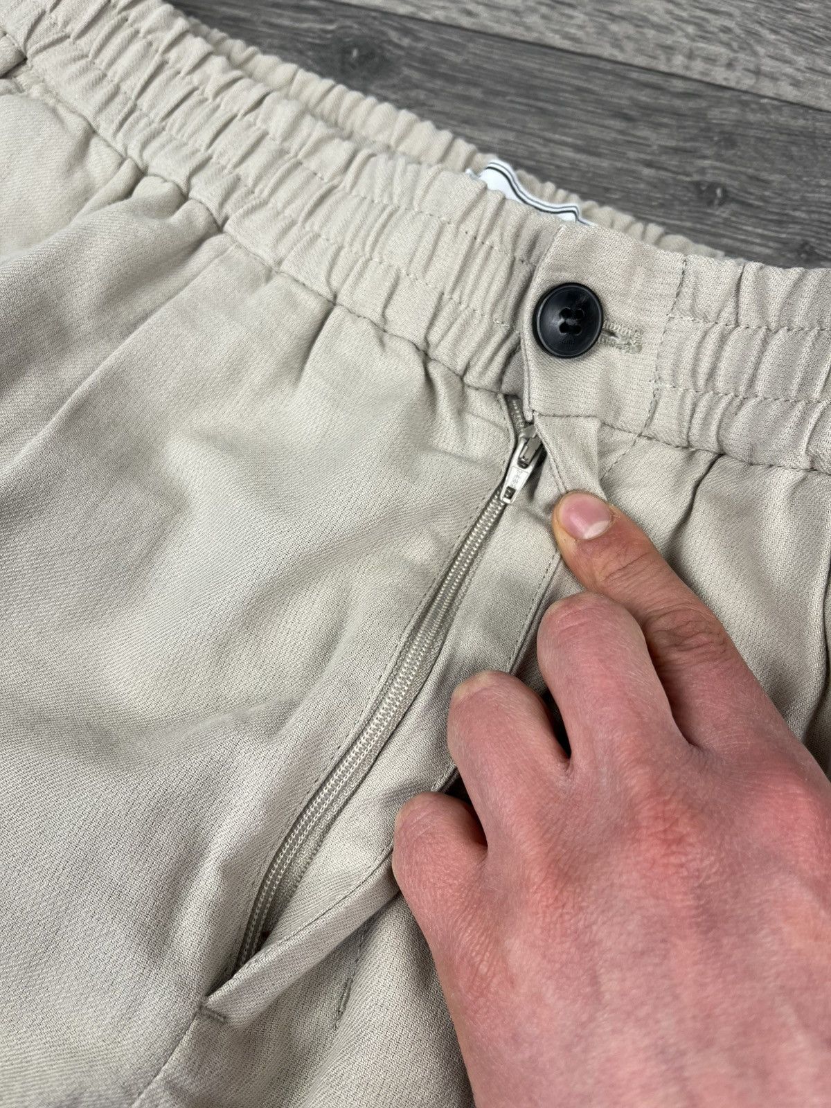 AMI AMI Paris Vintage Beige Classic Trousers Chino Pants Size US 29 - 8 Thumbnail