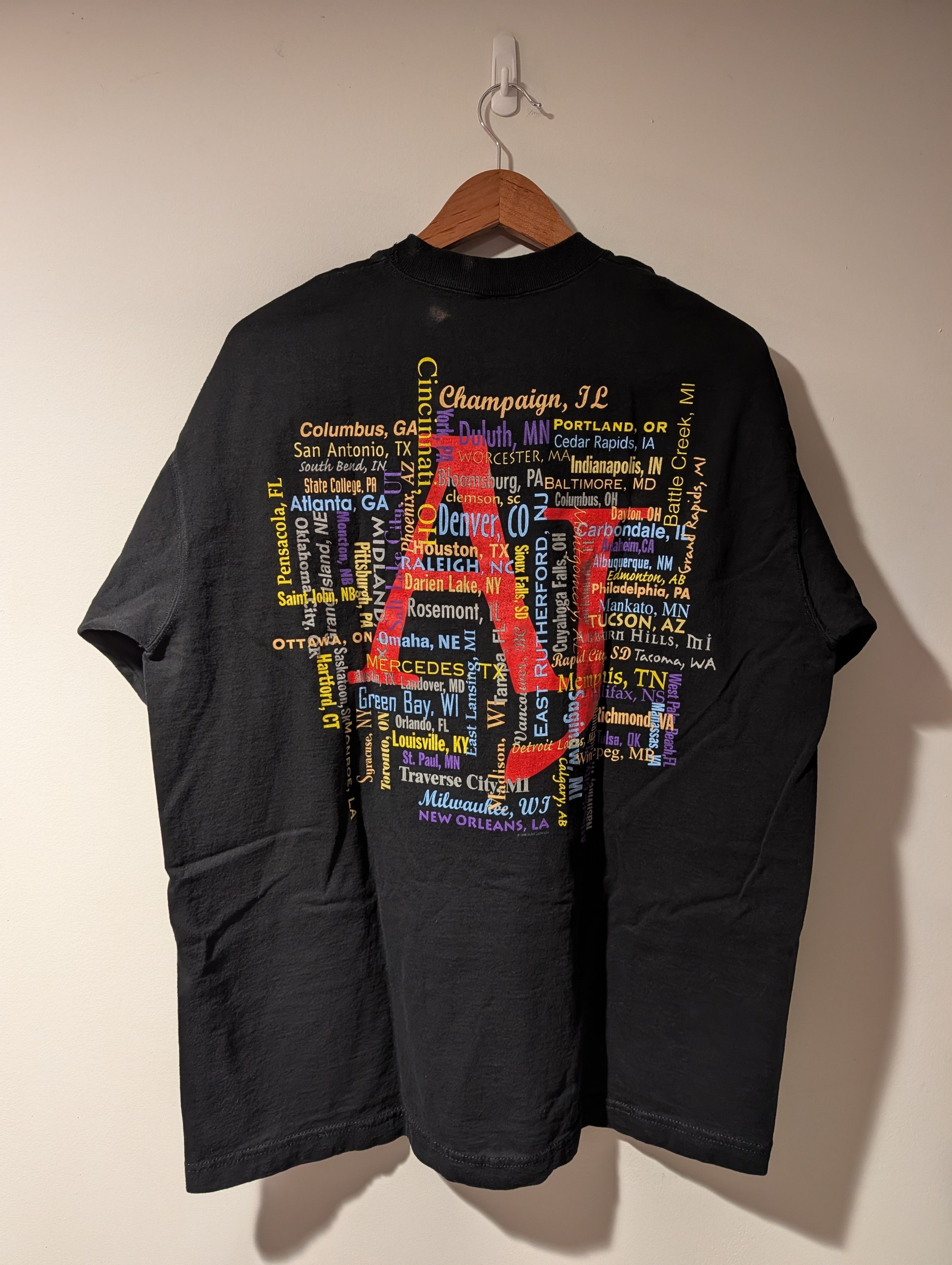 Band Tees Vintage 90s Alan Jackson Shirt Mens XL Chevy Truck Tour Tee Size US XL / EU 56 / 4 - 6 Thumbnail