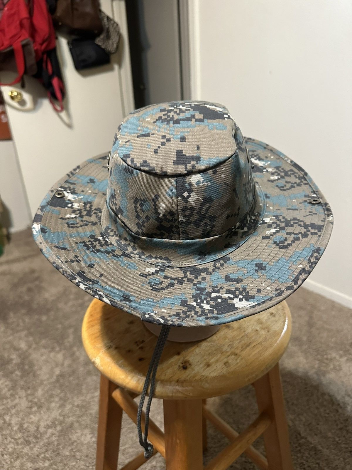 Anti Social Social Club Vintage USPS Mailman “Camouflage” bucket hat 90s Size ONE SIZE - 4 Thumbnail