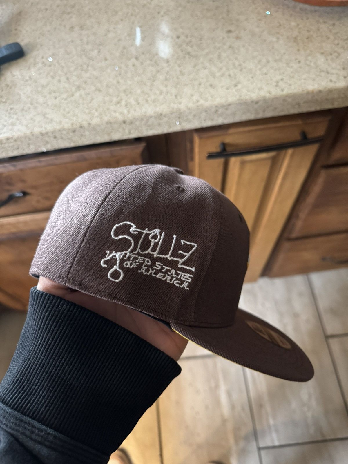 STILLZ × Slumpy Kev Stillz brown fitted hat Size ONE SIZE - 3 Thumbnail