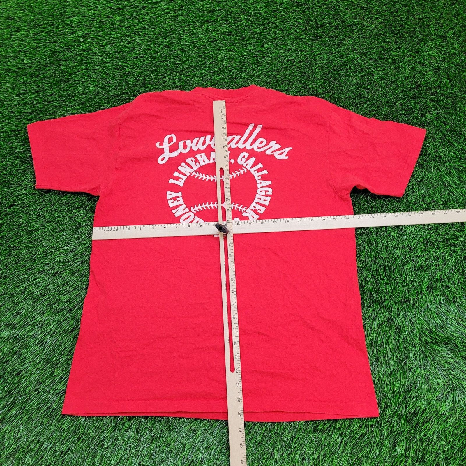 Hanes Vintage 80s Lowballers Baseball Shirt Large 21x27 USA Size US L / EU 52-54 / 3 - 8 Thumbnail