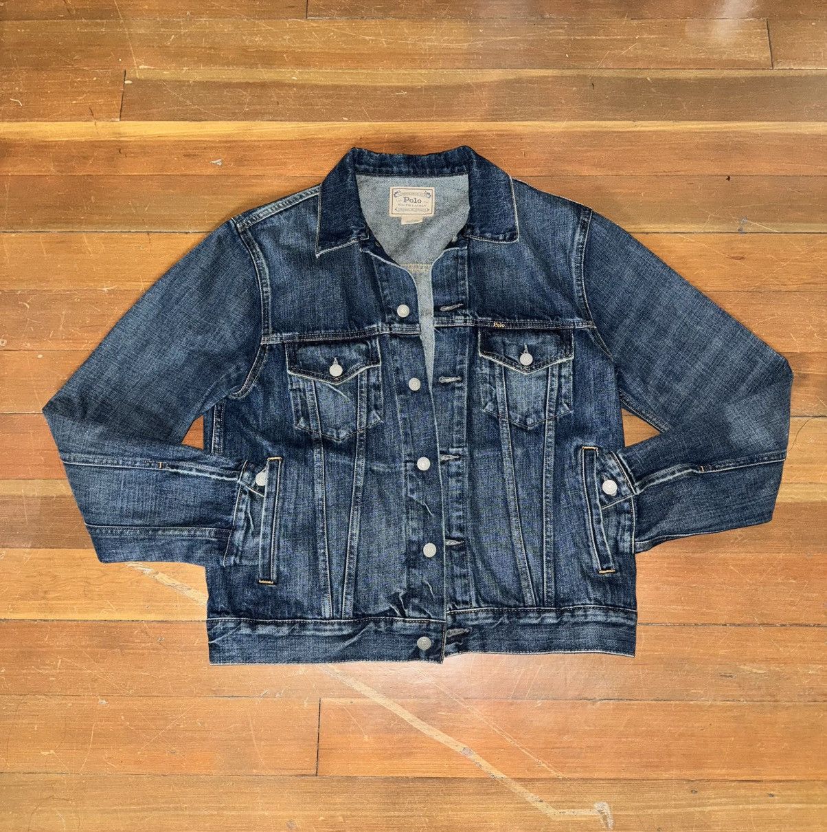 Polo Ralph Lauren Polo ralph lauren vintage style denim jacket unworn Size US M / EU 48-50 / 2 - 2 Thumbnail