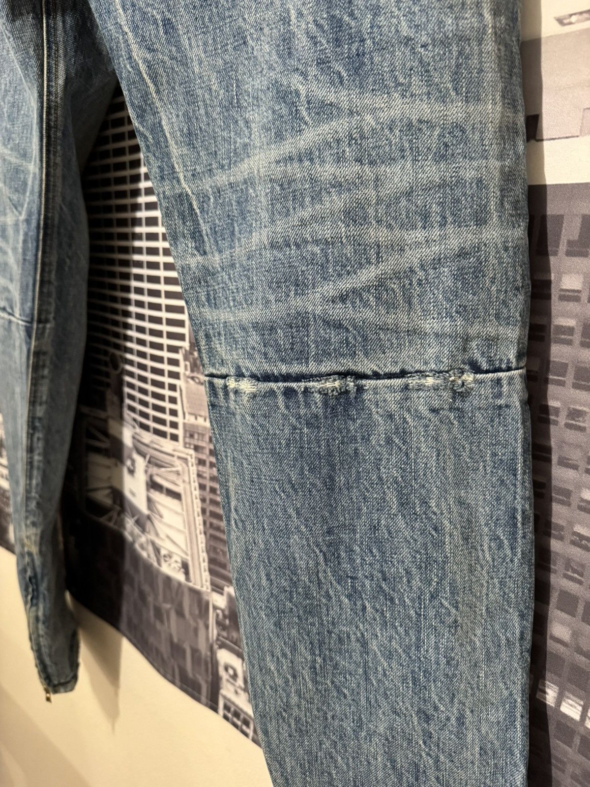 Fear of God 🔥Fear of God Fifth Collection Indigo Selvedge Jeans SZ 36 Size US 36 / EU 52 - 9 Thumbnail