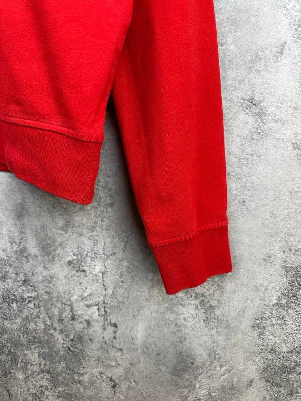 Love Moschino Love Moschino Red Crystal Logo Crew Long Sleeve Sweatshirt Size M / US 6-8 / IT 42-44 - 8 Thumbnail