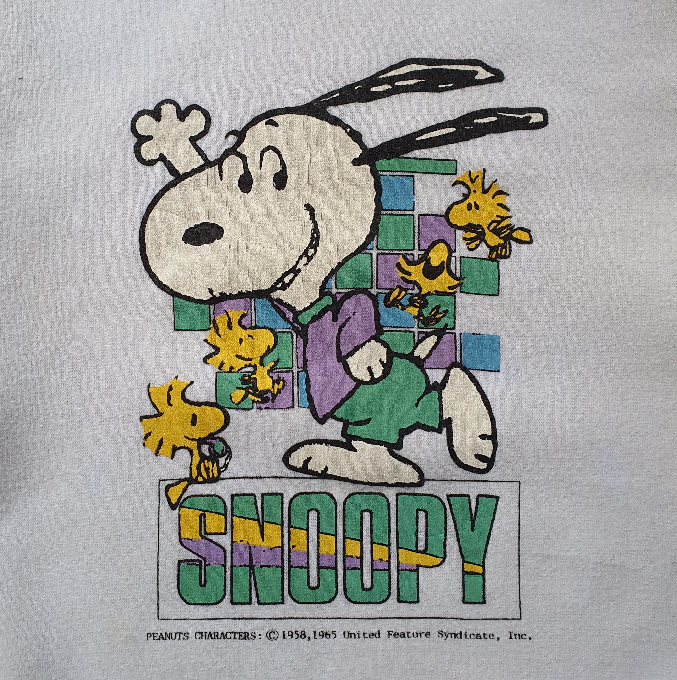 Peanuts Vintage Snoopy Peanuts Lightweight sweatshirt size XS-Small Size S / US 4 / IT 40 - 6 Thumbnail