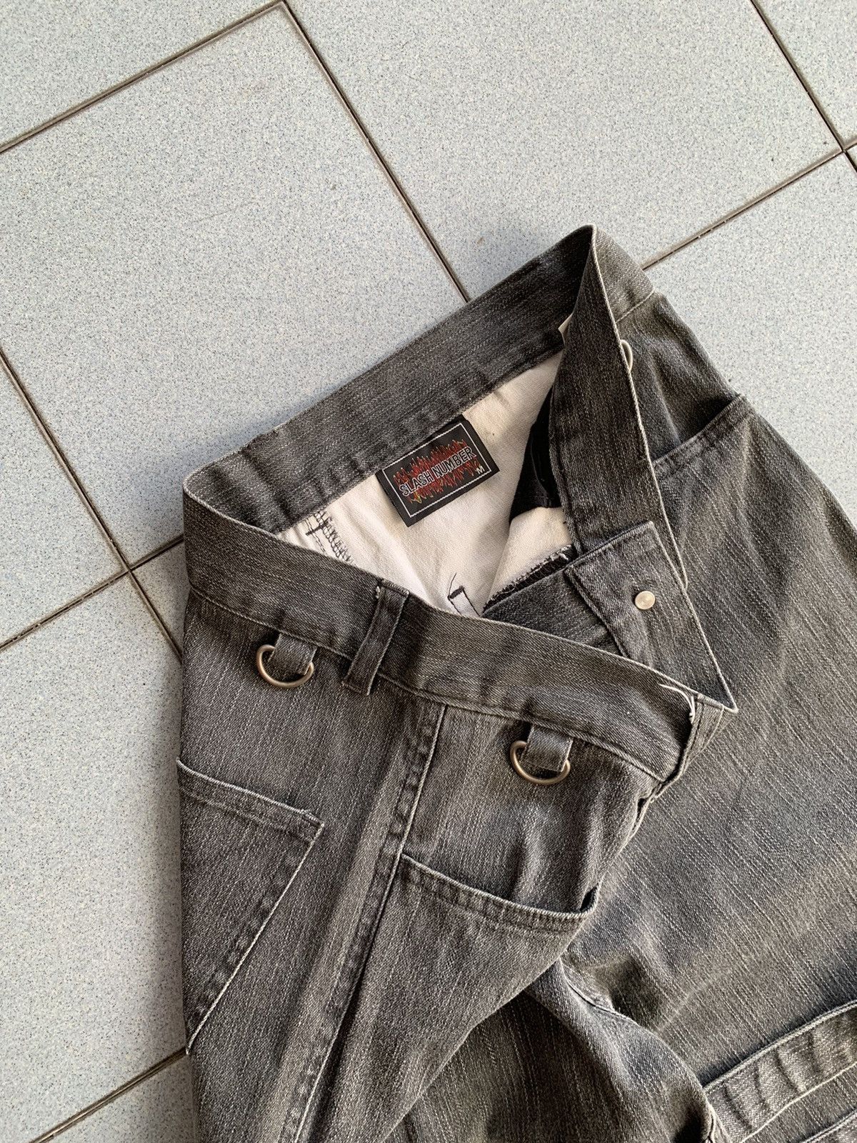 If Six Was Nine Slash Number Bondage Jeans Size US 28 / EU 44 - 6 Thumbnail