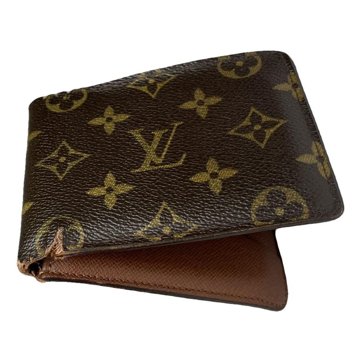 Louis Vuitton Brown Leather Purse Size ONE SIZE - 1 Thumbnail