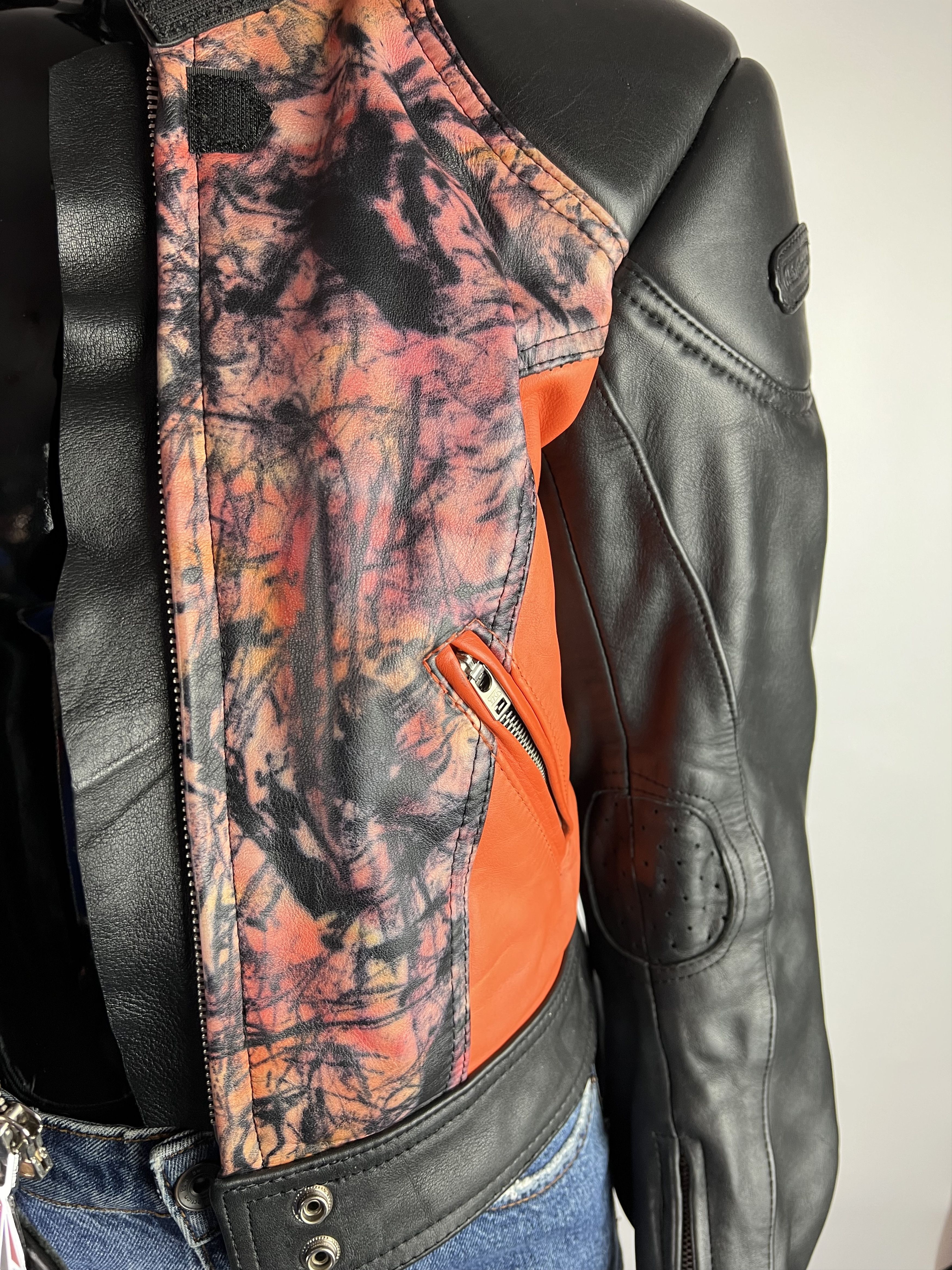 Hein Gericke Hein Gericke Red Hot Leather Motorcycle Biker Jacket Size 40 Size S / US 4 / IT 40 - 10 Thumbnail