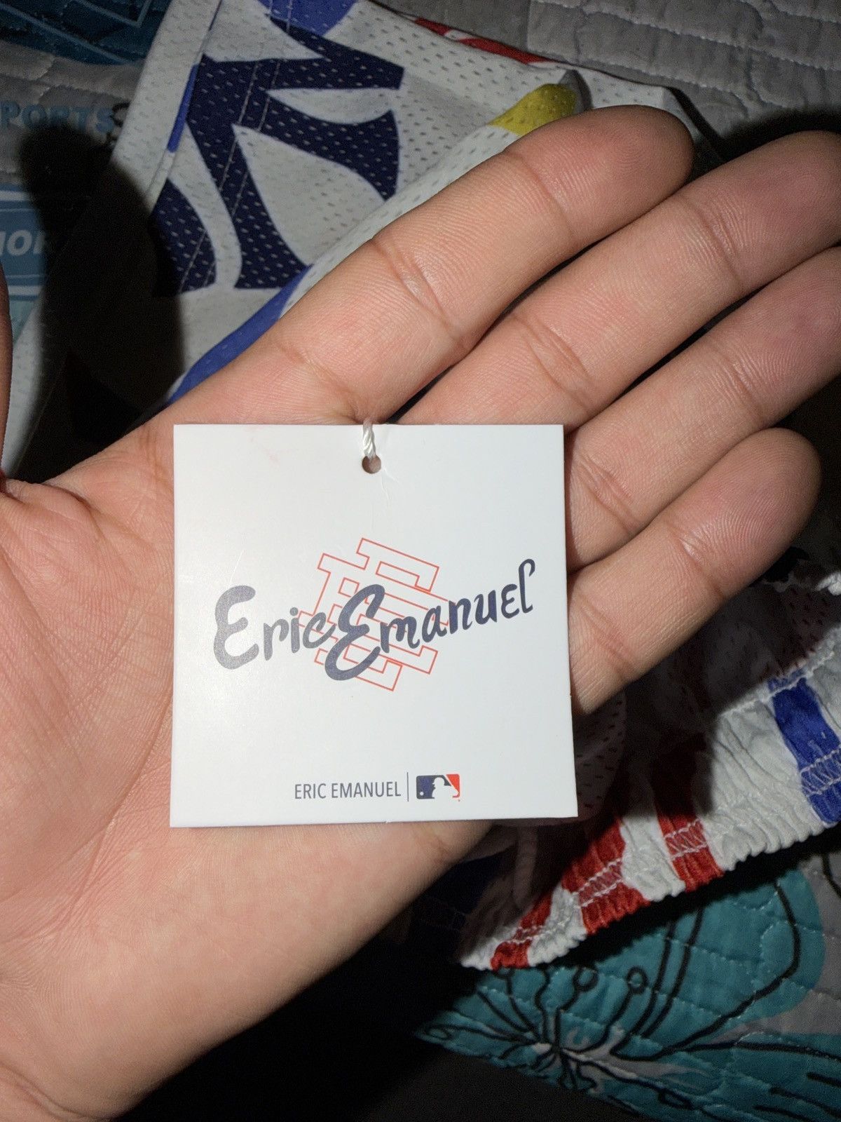 Eric Emanuel × MLB 25 EE NY ALL OVER SHORTS WHITE SMALL Size US 30 / EU 46 - 7 Thumbnail