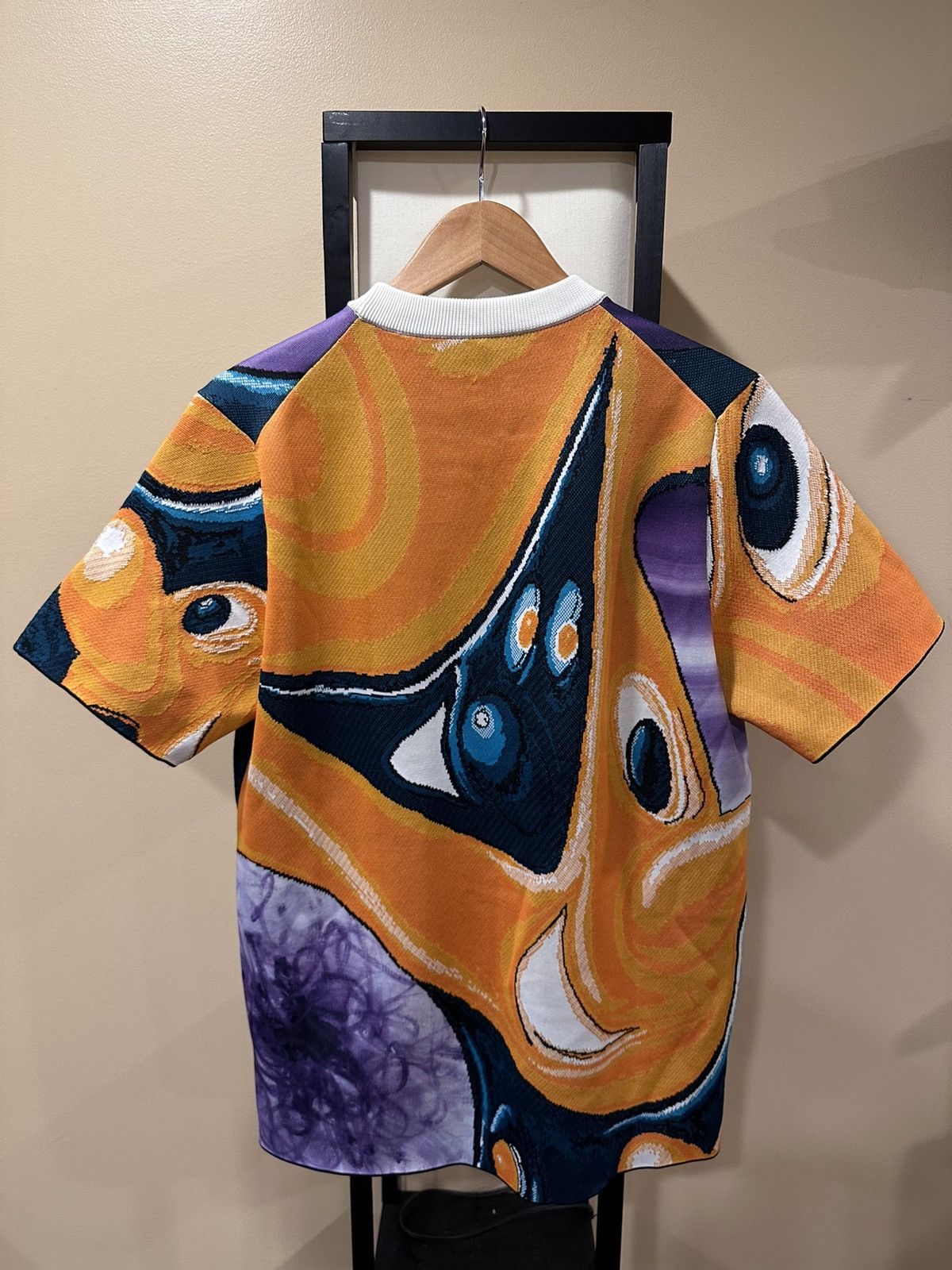 Dior Dior x Kenny Scharf SS21 Crossover Grapic Knit T-Shirt Size US M / EU 48-50 / 2 - 2 Thumbnail