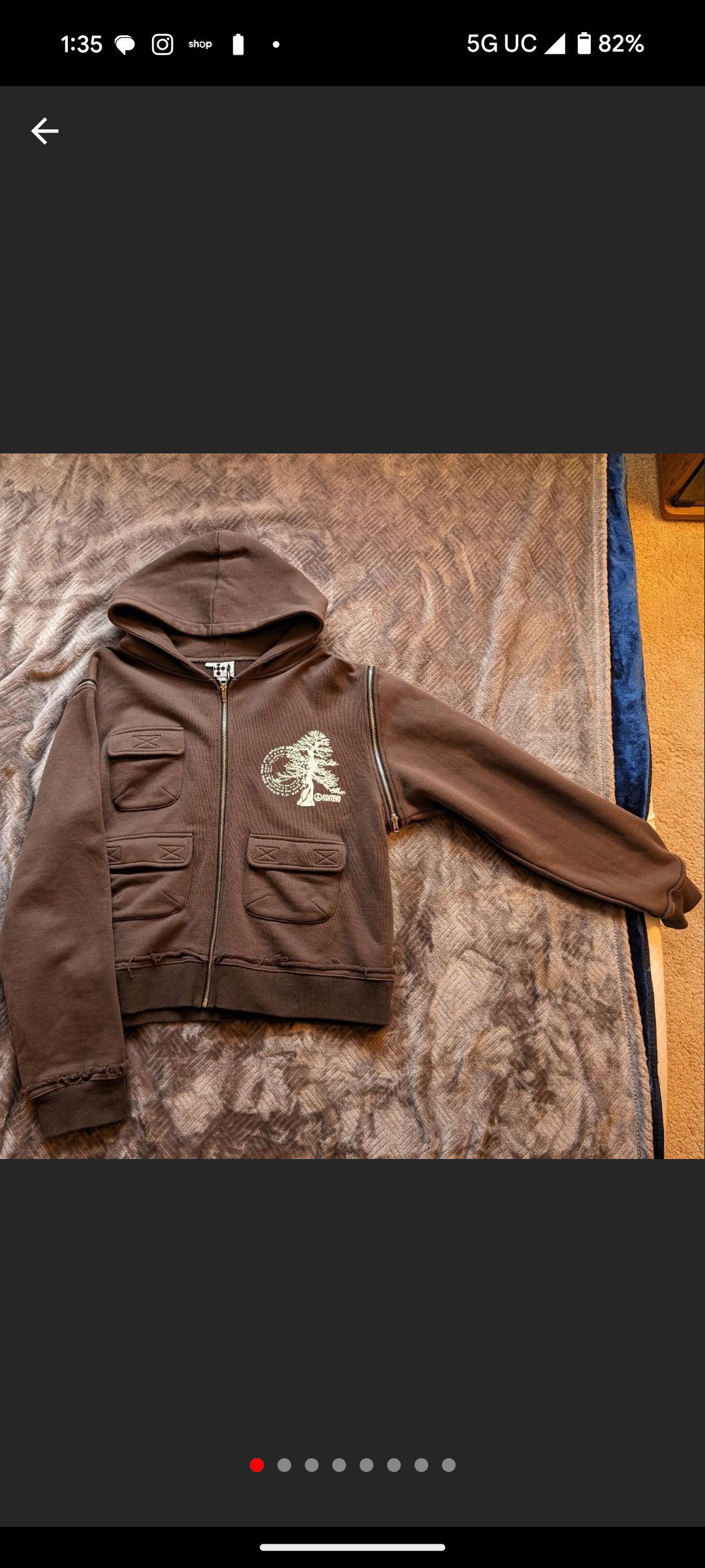 basketcase gallery KONTEND ZIPPER HOODIE Size US M / EU 48-50 / 2 - 1 Thumbnail