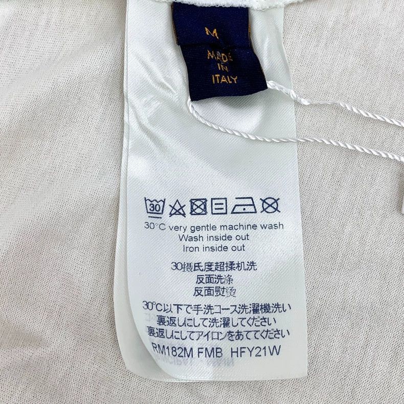 Louis Vuitton Louis Vuitton White monogrammed cotton crewneck short-slee Size US M / EU 48-50 / 2 - 7 Thumbnail