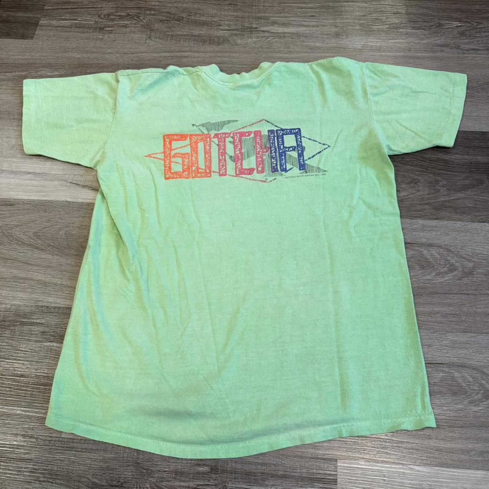 Gotcha Vintage gotcha brand t shirt 1989 M Size US M / EU 48-50 / 2 - 4 Thumbnail