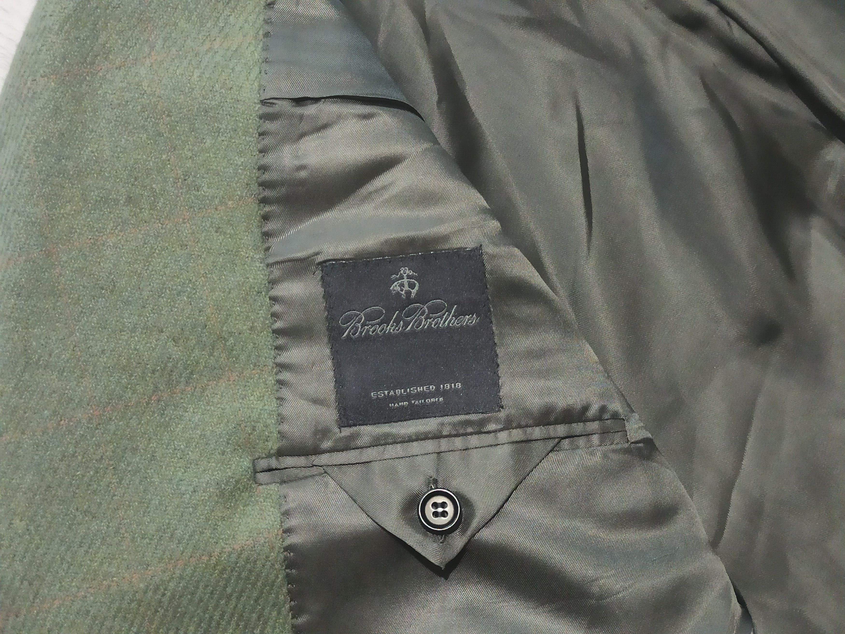 Brooks Brothers Brooks Brothers Cashmere Windowpane Sport Coat Size 42L - 3 Thumbnail