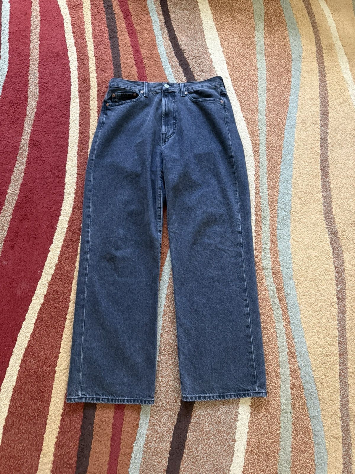 Abercrombie & Fitch Abercrombie & Fitch Baggy Jean Size US 32 / EU 48 - 2 Thumbnail
