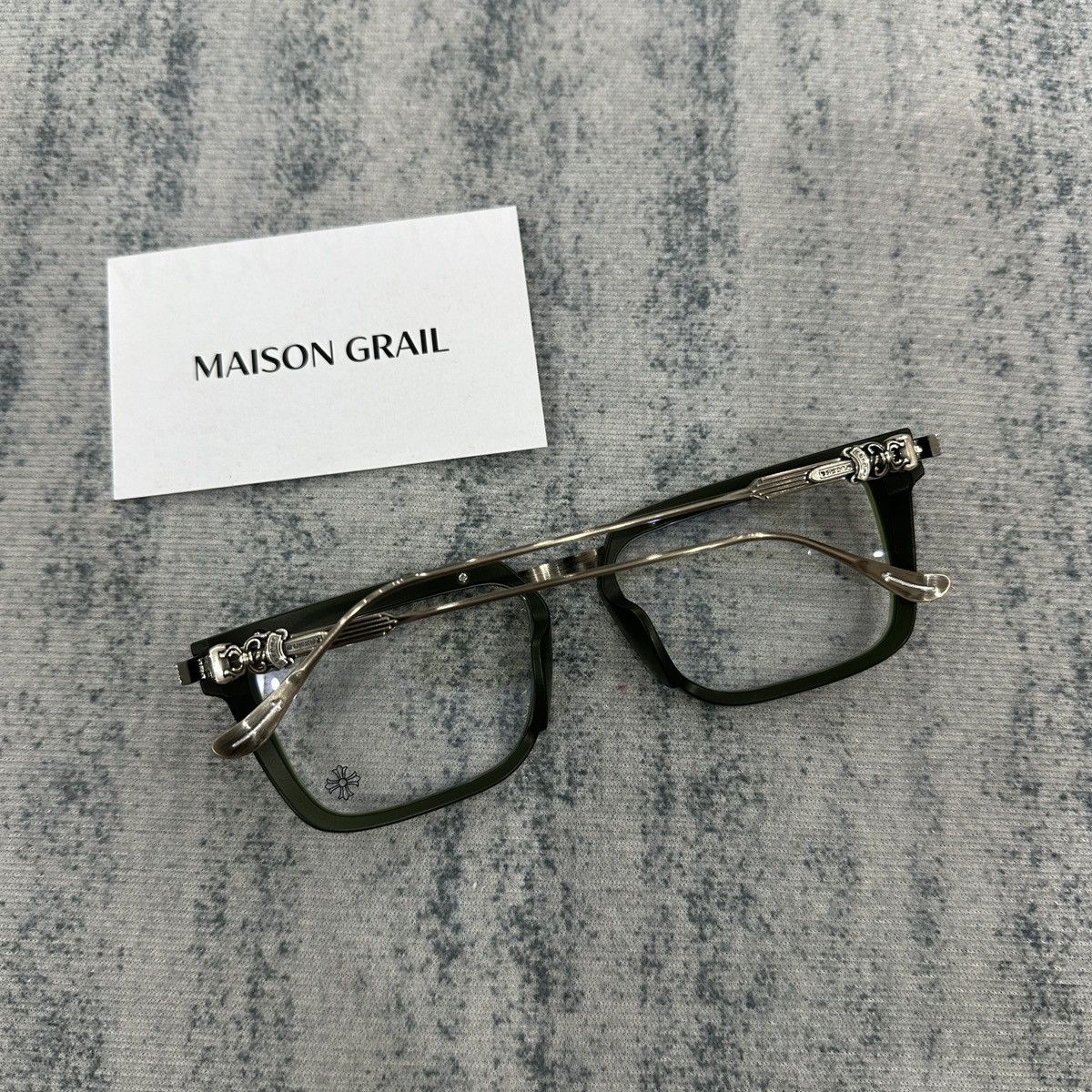 Chrome Hearts CHROME HEARTS TRYDIXAGAIN EYEGLASSES Size ONE SIZE - 4 Thumbnail