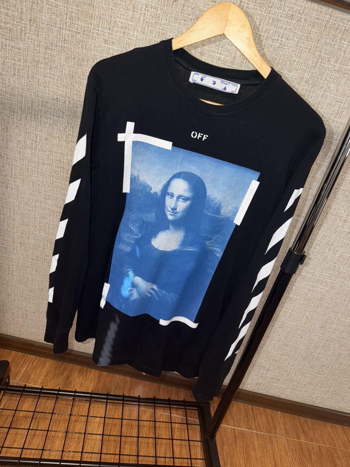Off-White OFF-WHITE MONA LISA BLACK LONG-SLEEVE Size US M / EU 48-50 / 2 - 2 Thumbnail