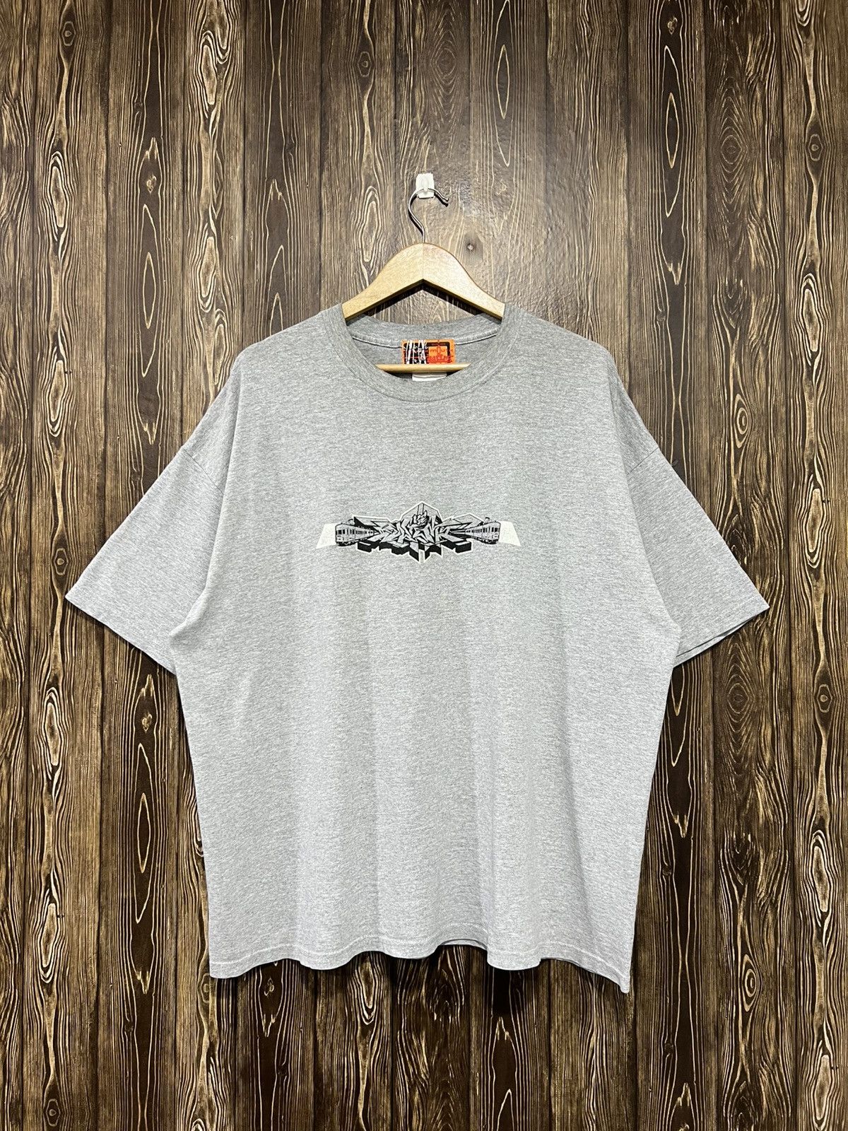 Vintage Vintage Y2K Word Of Mouth Graffiti Art HipHop Tshirt Size US XXL / EU 58 / 5 - 1 Thumbnail